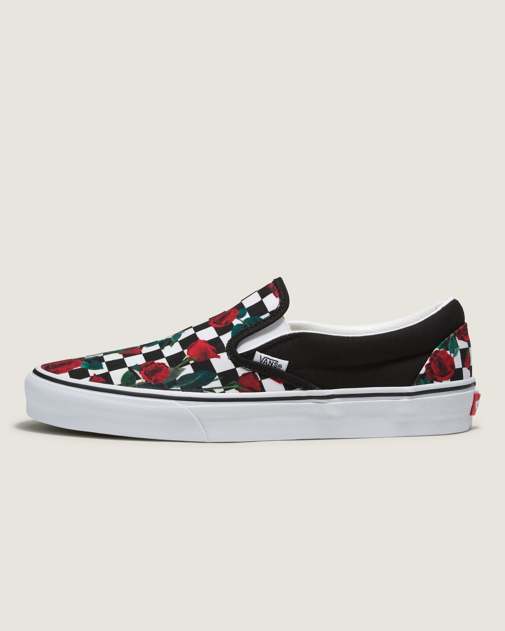 Customs Classic SlipOn Checkerboard Shoe VANS Customs HERO