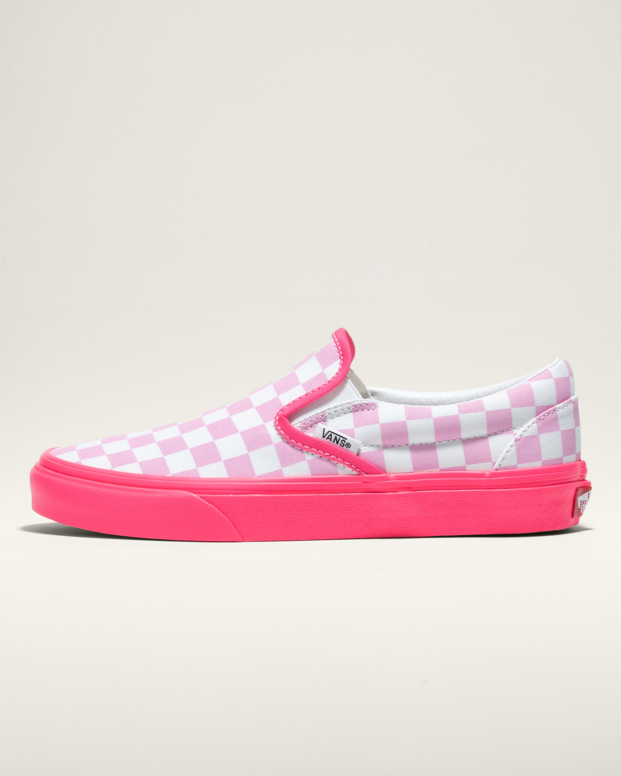 Customs Classic SlipOn Checkerboard Wide Shoe VANS Customs HERO