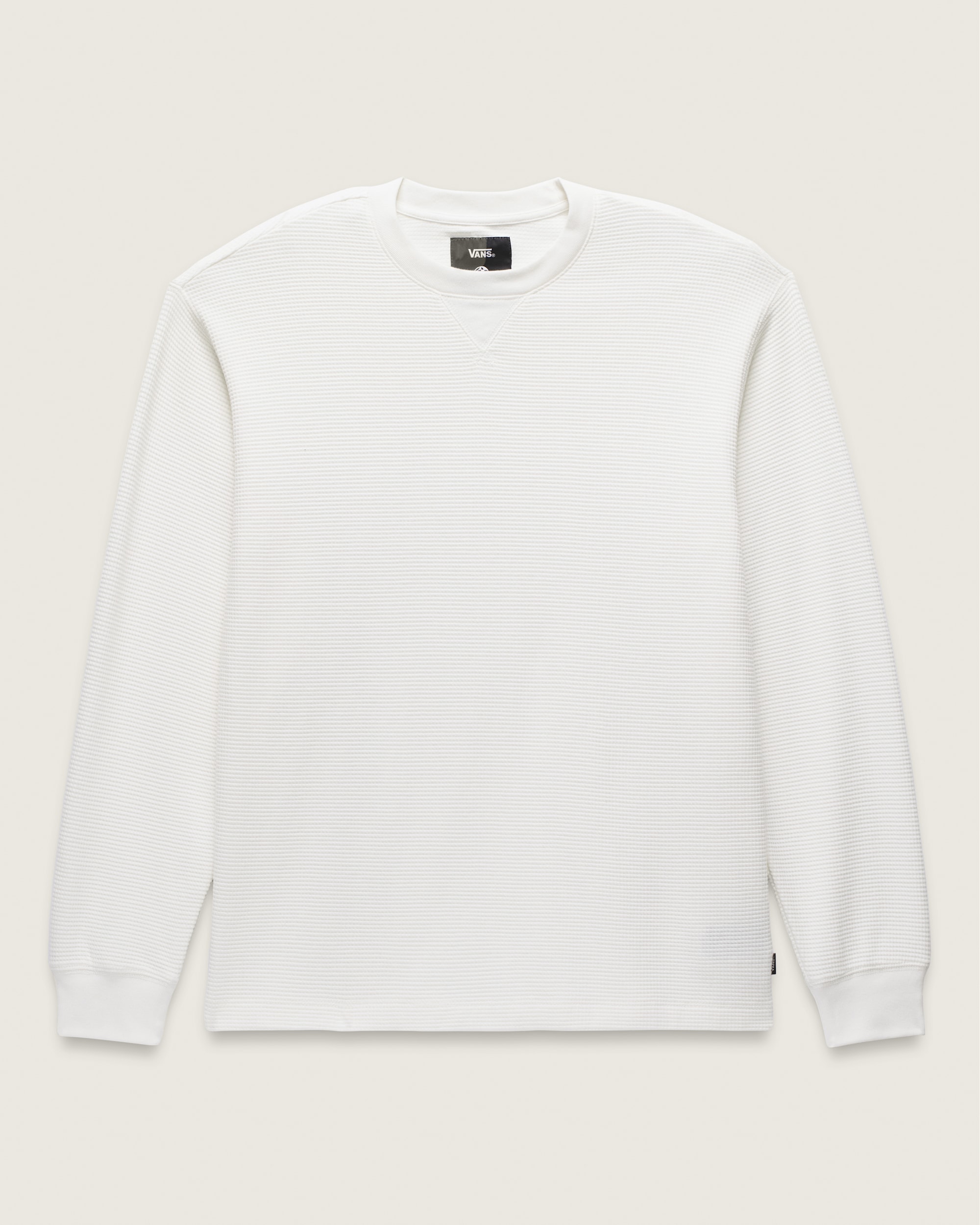 Navigate Long Sleeve Thermal VANS Cream White FLATLAY