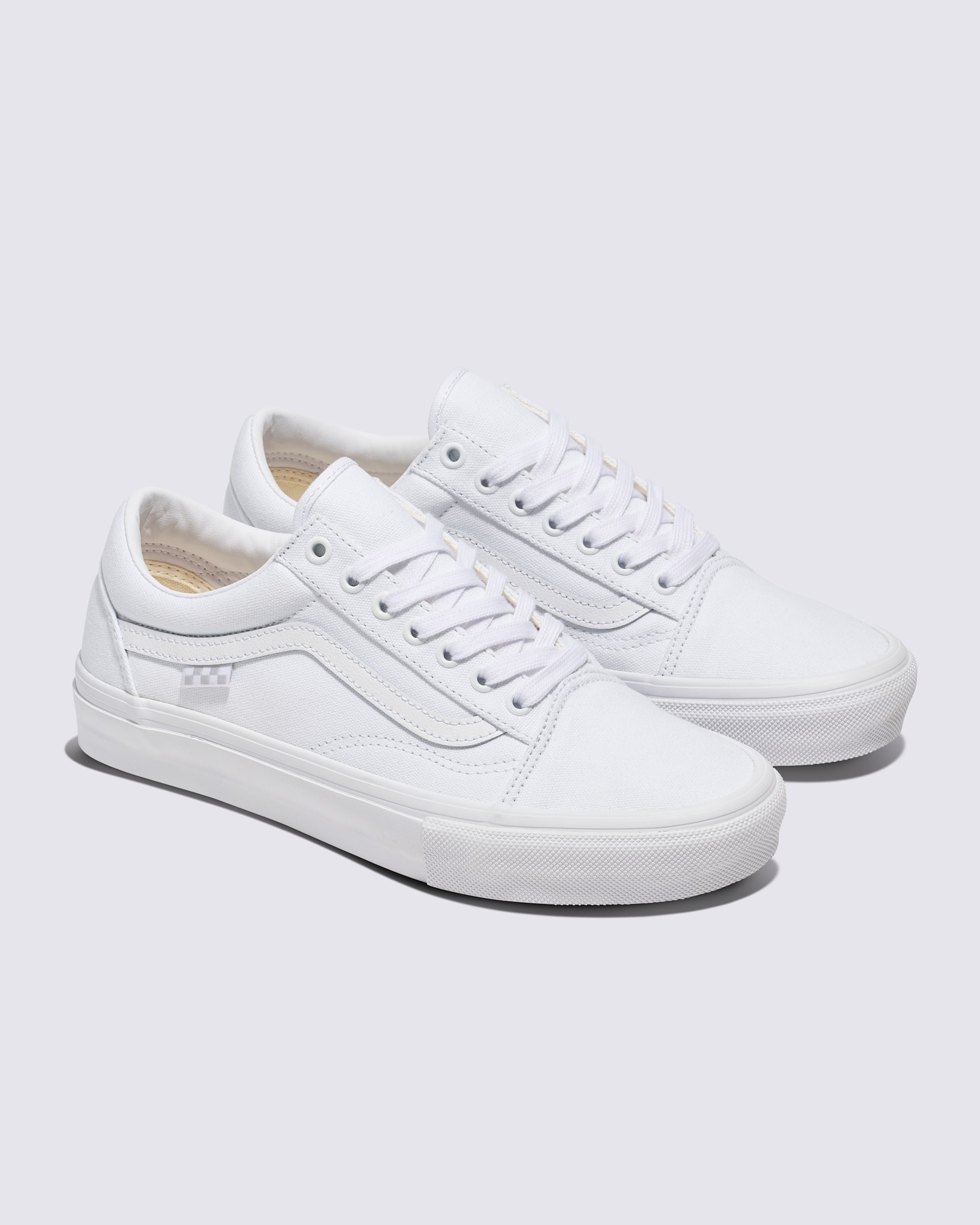 Skate Old Skool Shoe VANS True White ALT1