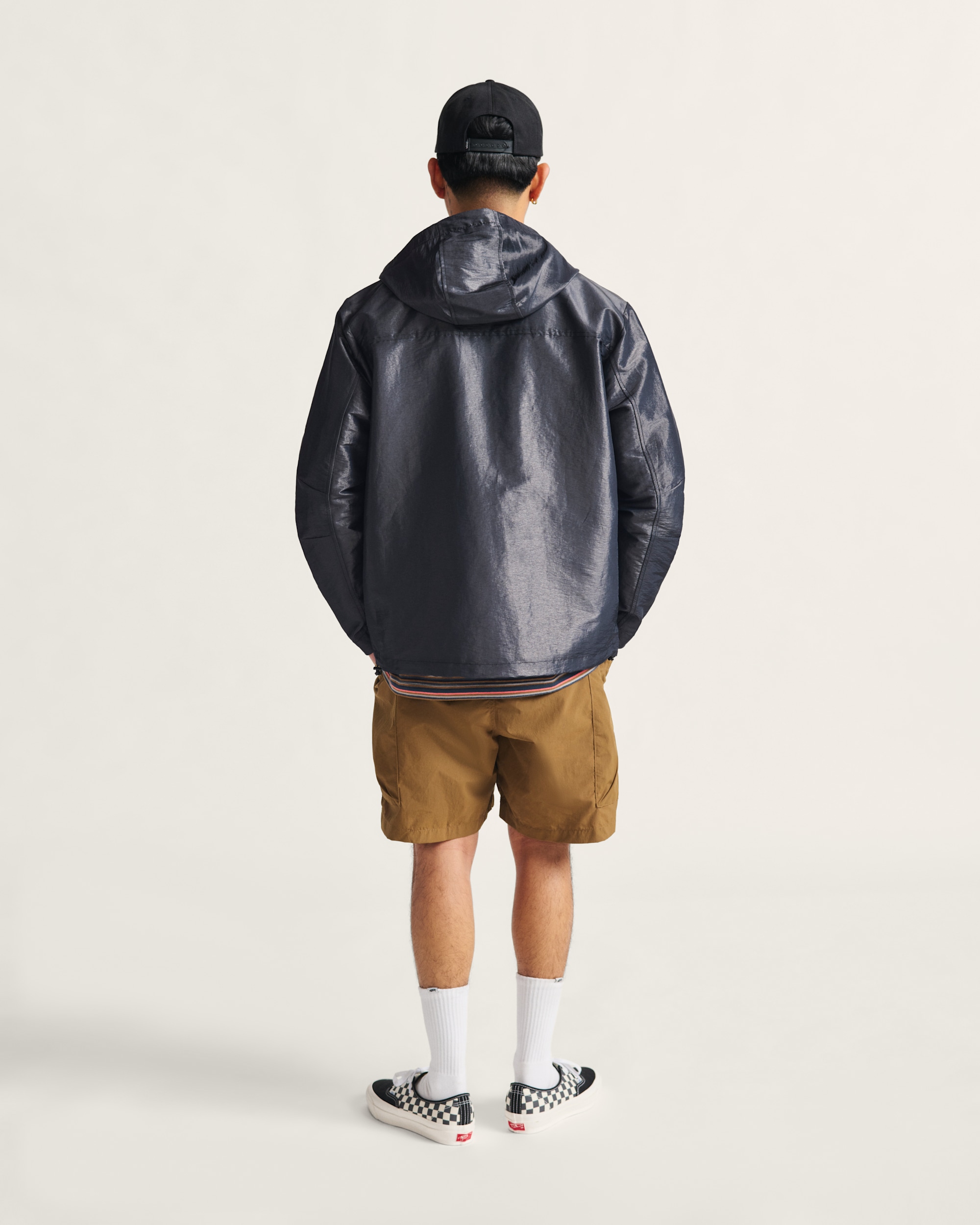 Spectrum Windbreaker Jacket VANS Black ALT3