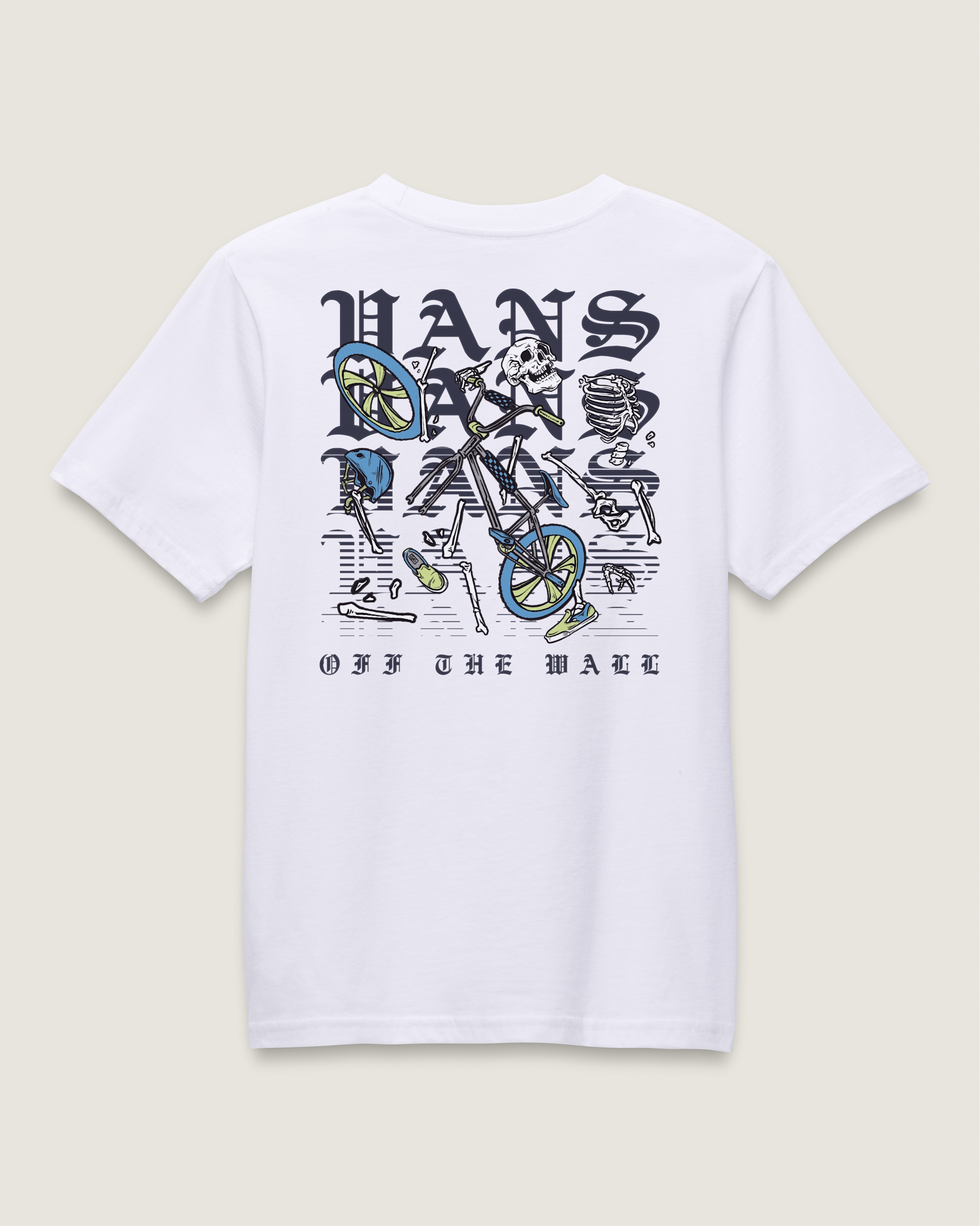 Kids Shattered TShirt VANS White HERO