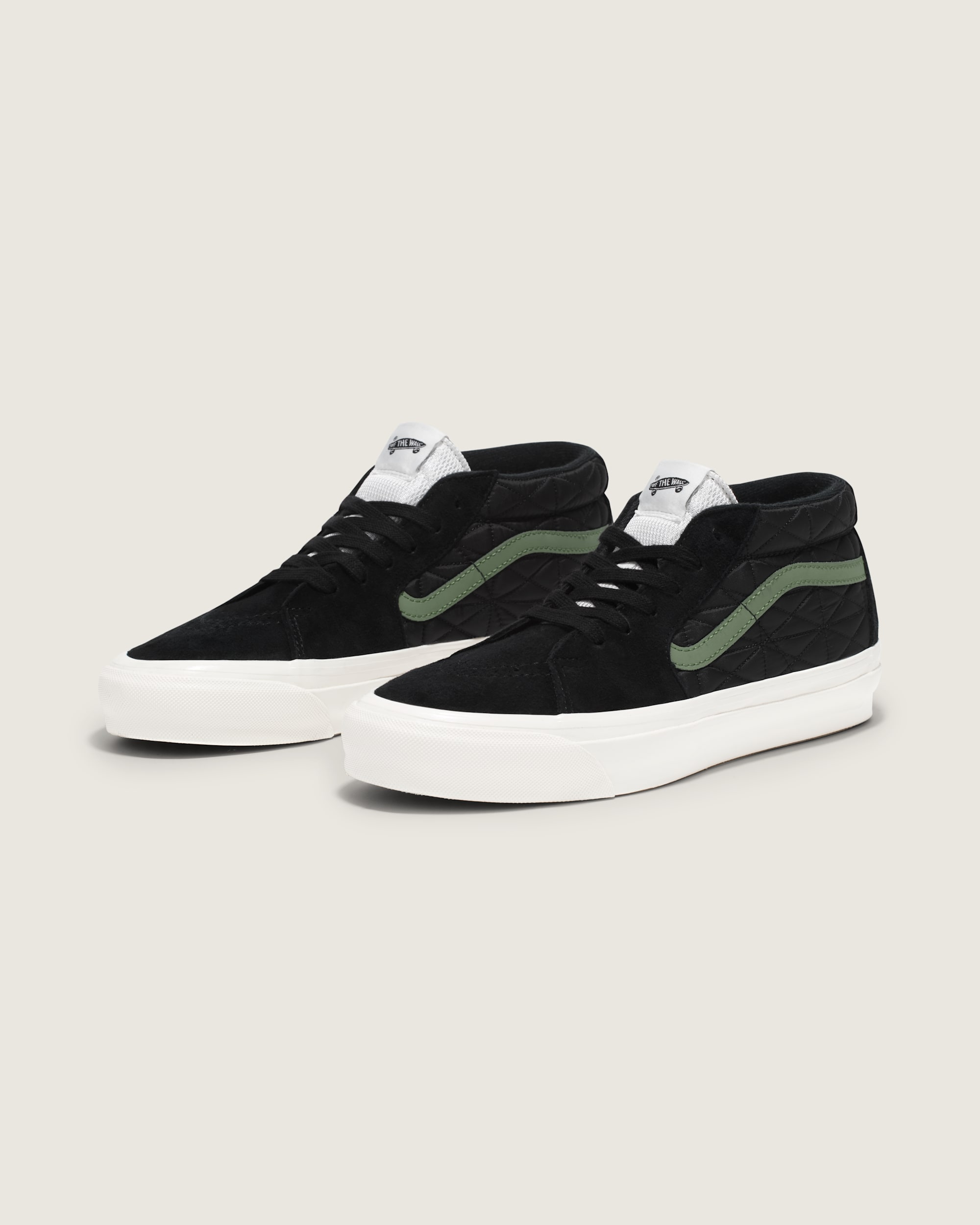 Premium Sk8Mid Shoe VANS Black  Green ALT1