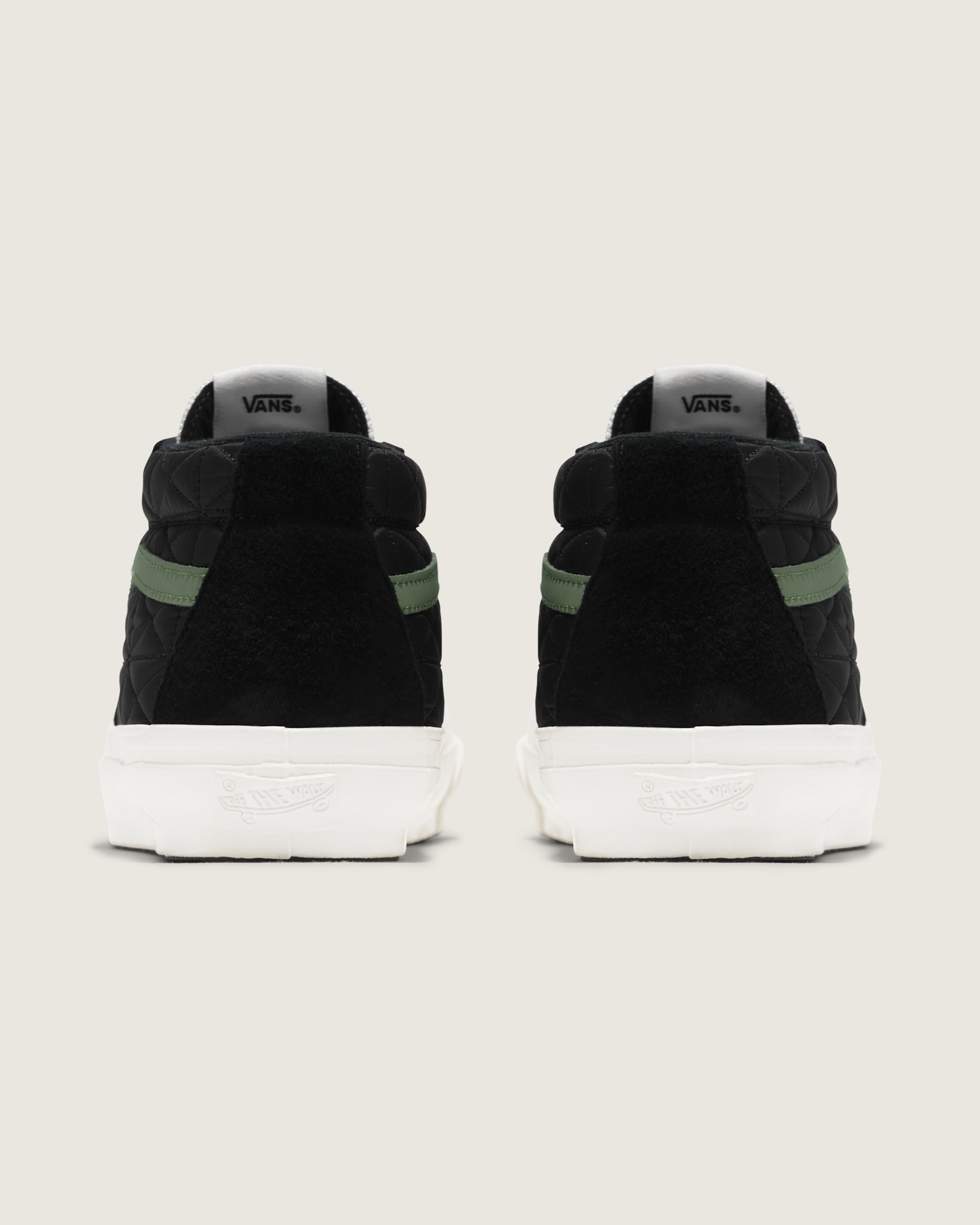 Premium Sk8Mid Shoe VANS Black  Green ALT3