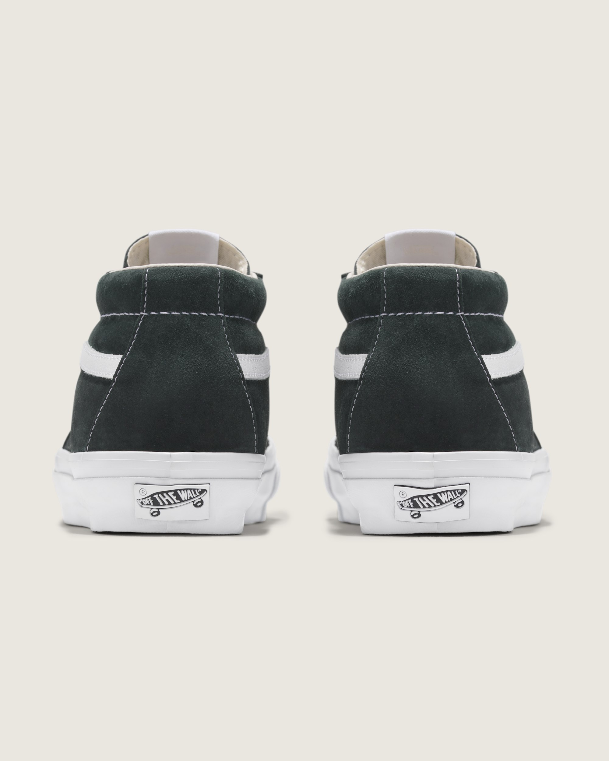 Premium Sk8Mid Suede Shoe VANS Scarab Green  Black ALT3