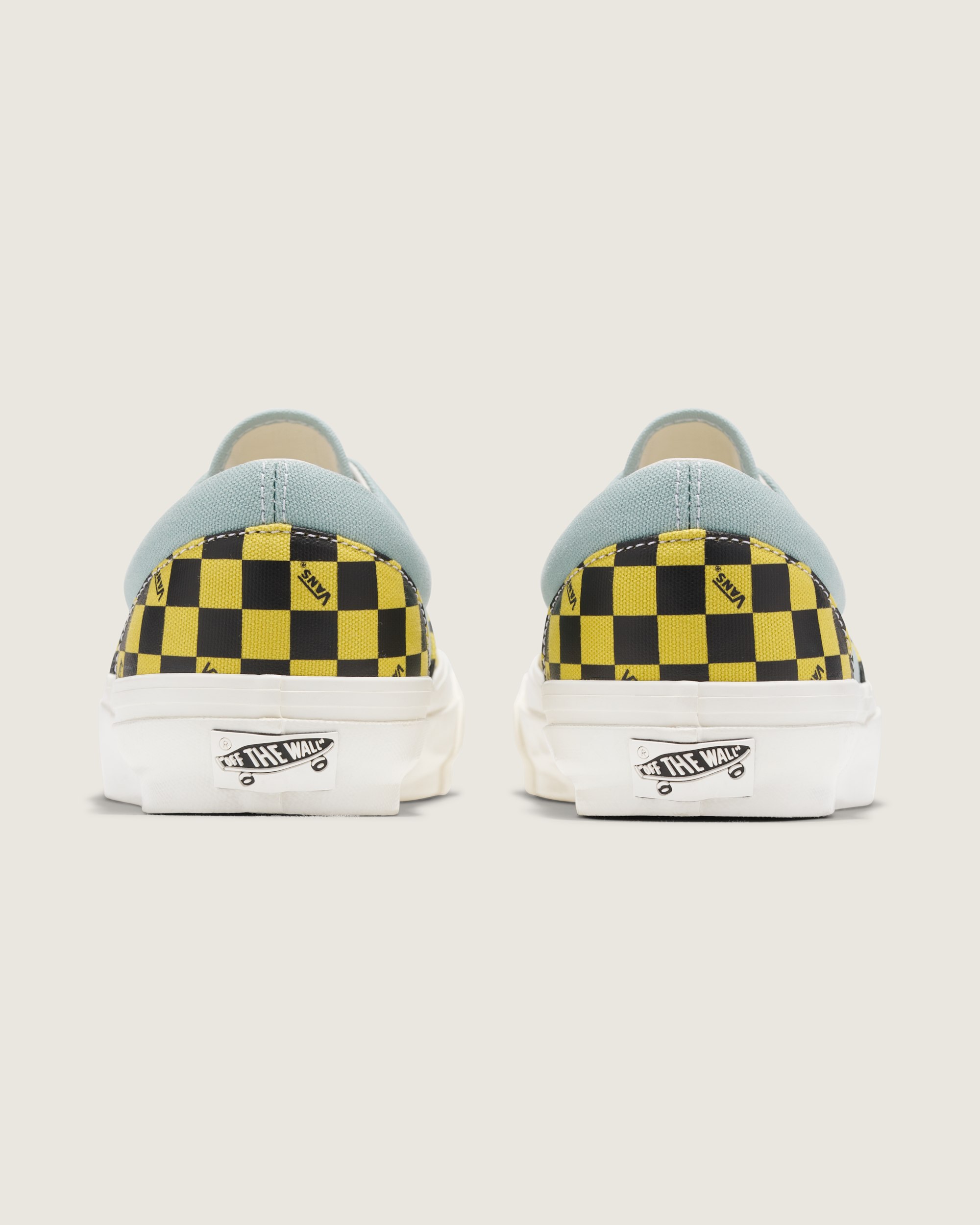 Premium Era Shoe VANS Checkerboard Yellow  Sky Blue ALT3