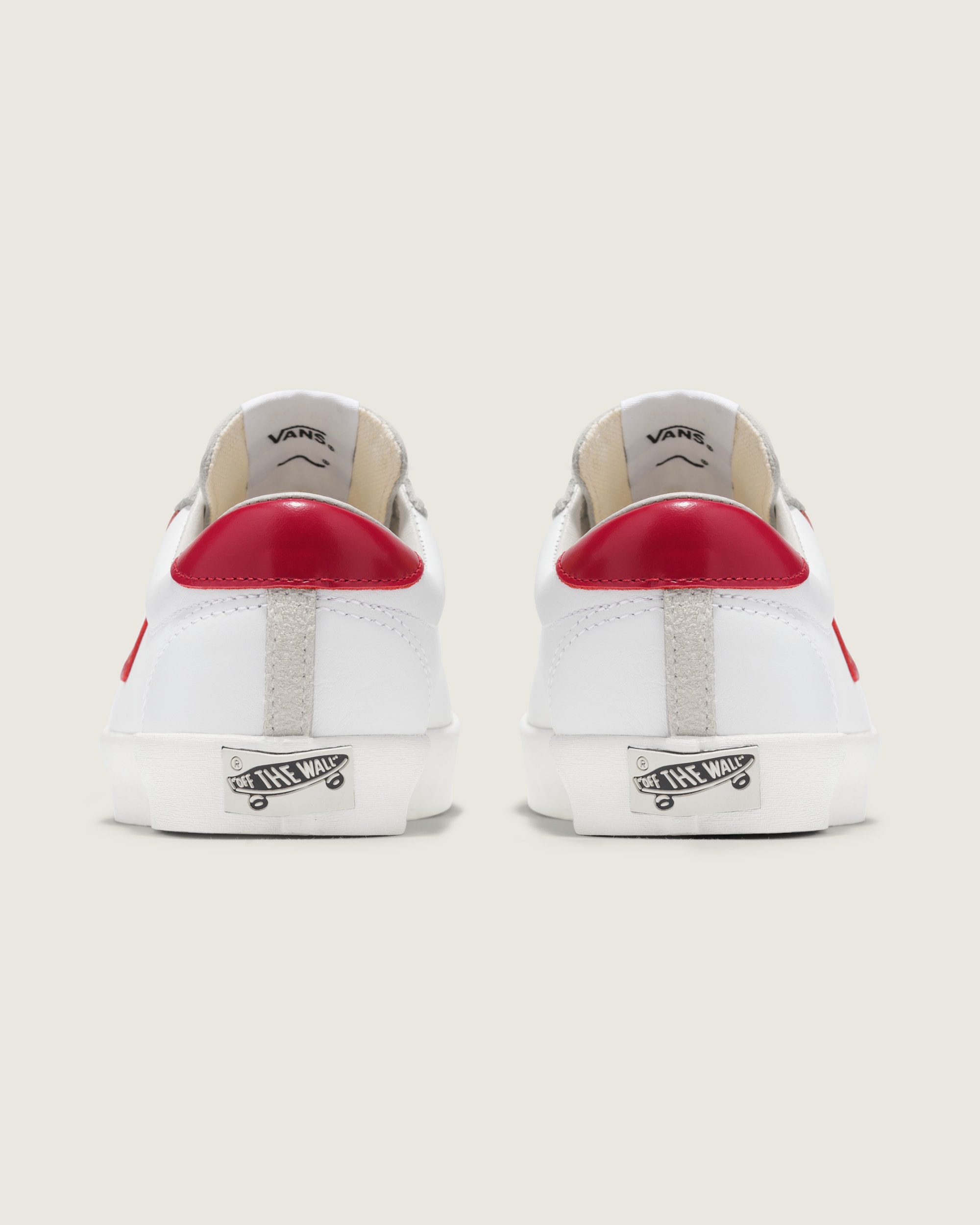 Premium Sport Low 73 Shoe VANS White  Red ALT3