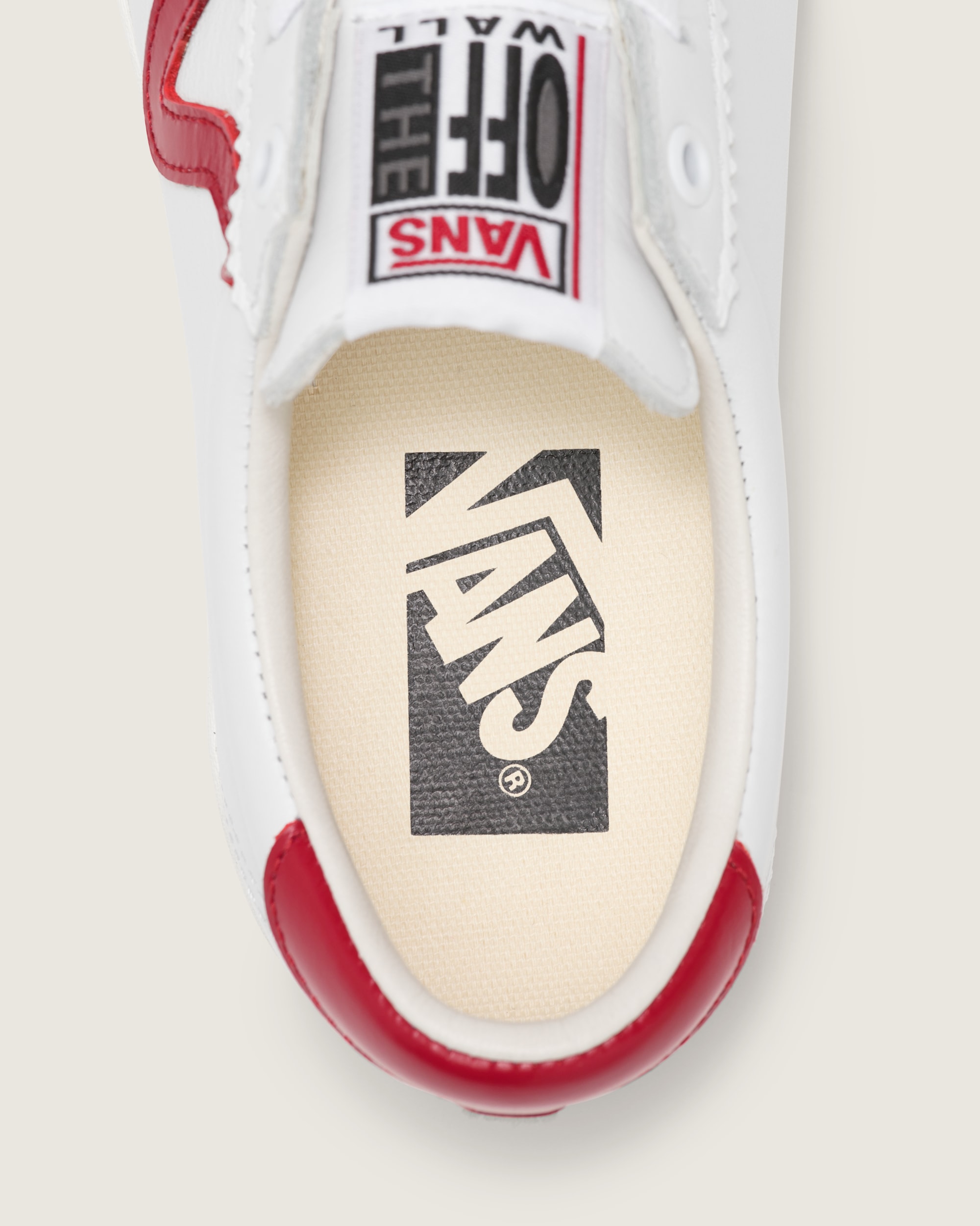 Premium Sport Low 73 Shoe VANS White  Red ALT4