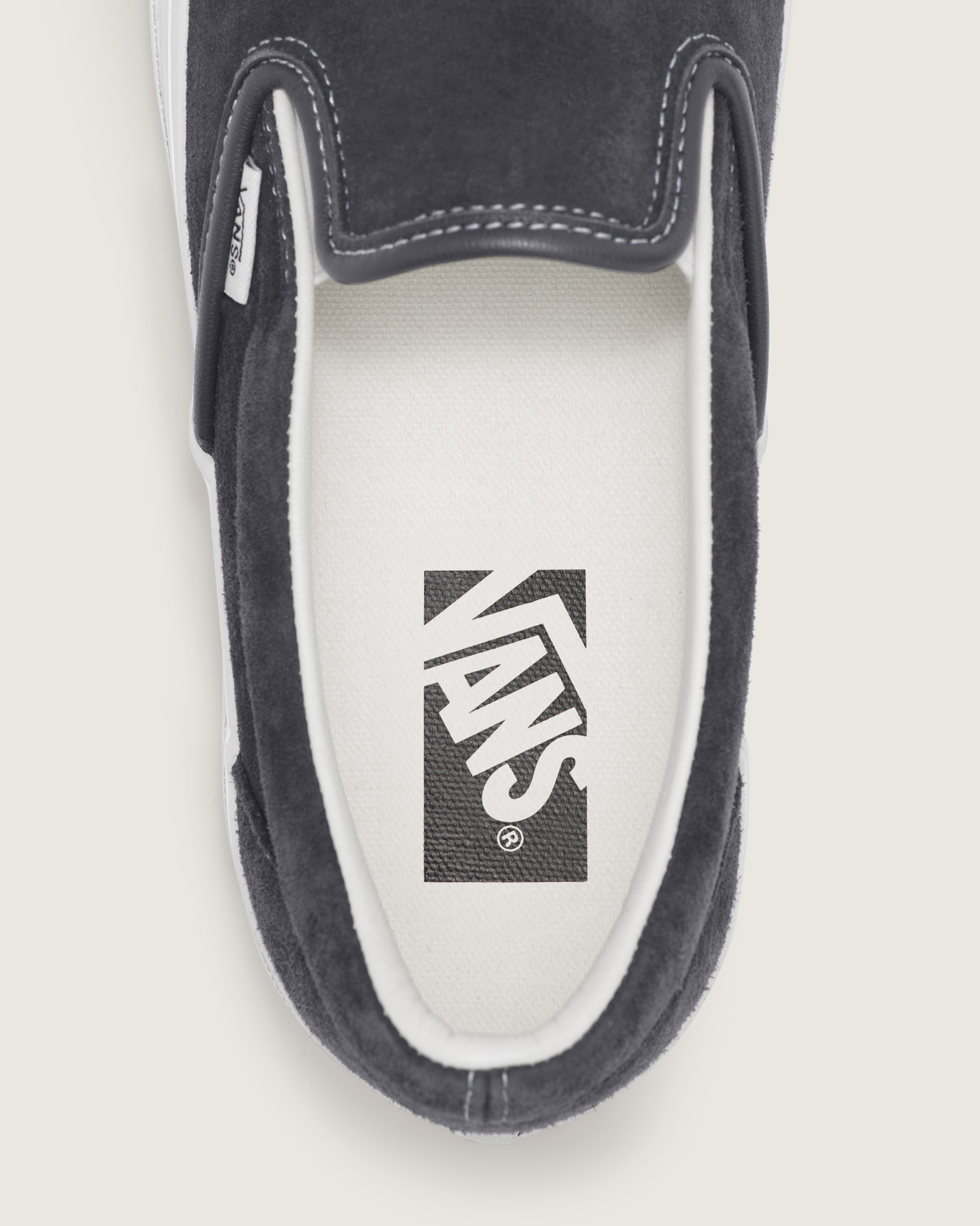 Premium Classic SlipOn Suede Shoe VANS Nine Iron Grey ALT4