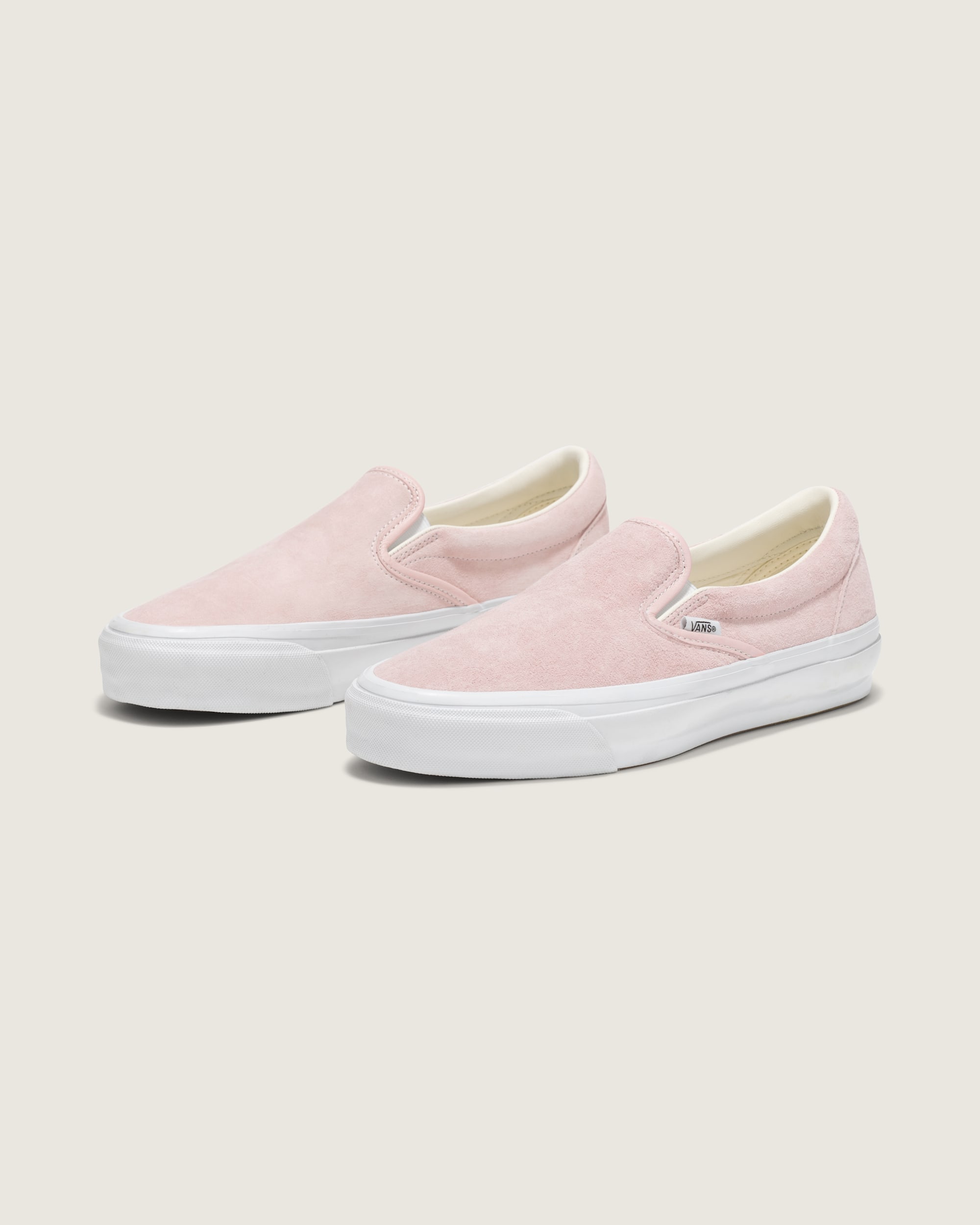 Premium Classic SlipOn Suede Shoe VANS Sepia Rose Pink ALT1