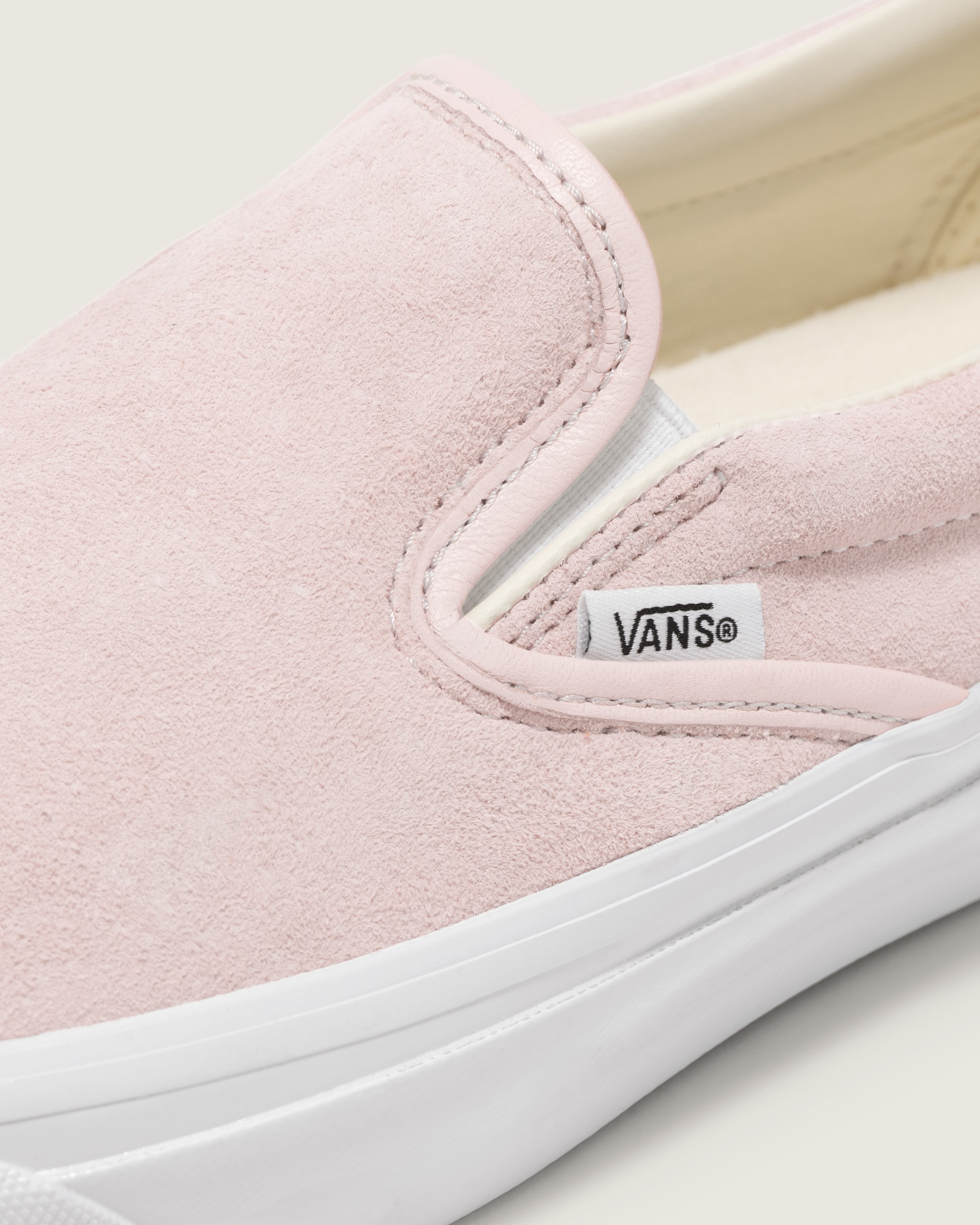 Premium Classic SlipOn Suede Shoe VANS Sepia Rose Pink ALT5