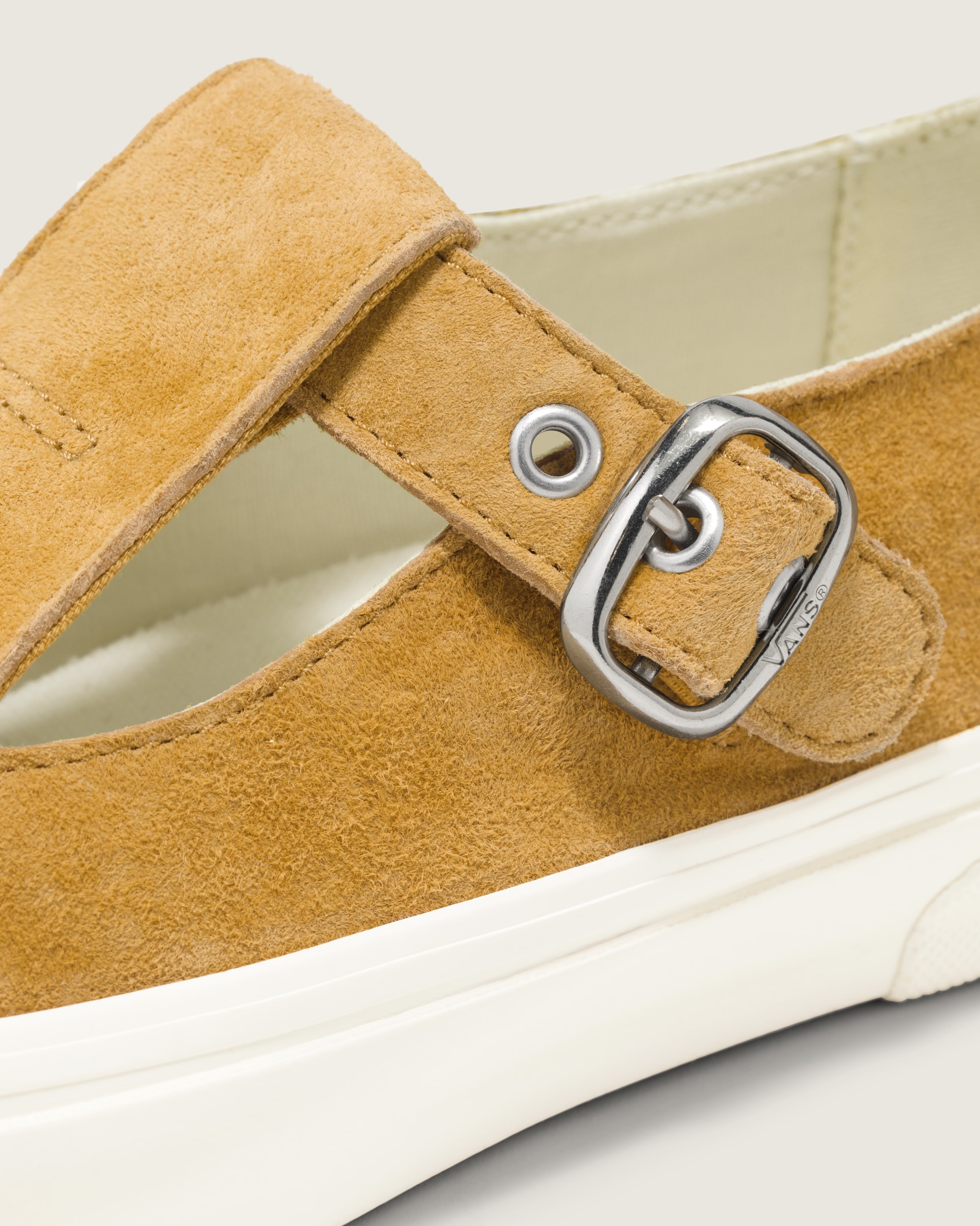 Premium Mary Jane Suede Shoe VANS Harvest Gold Yellow ALT5