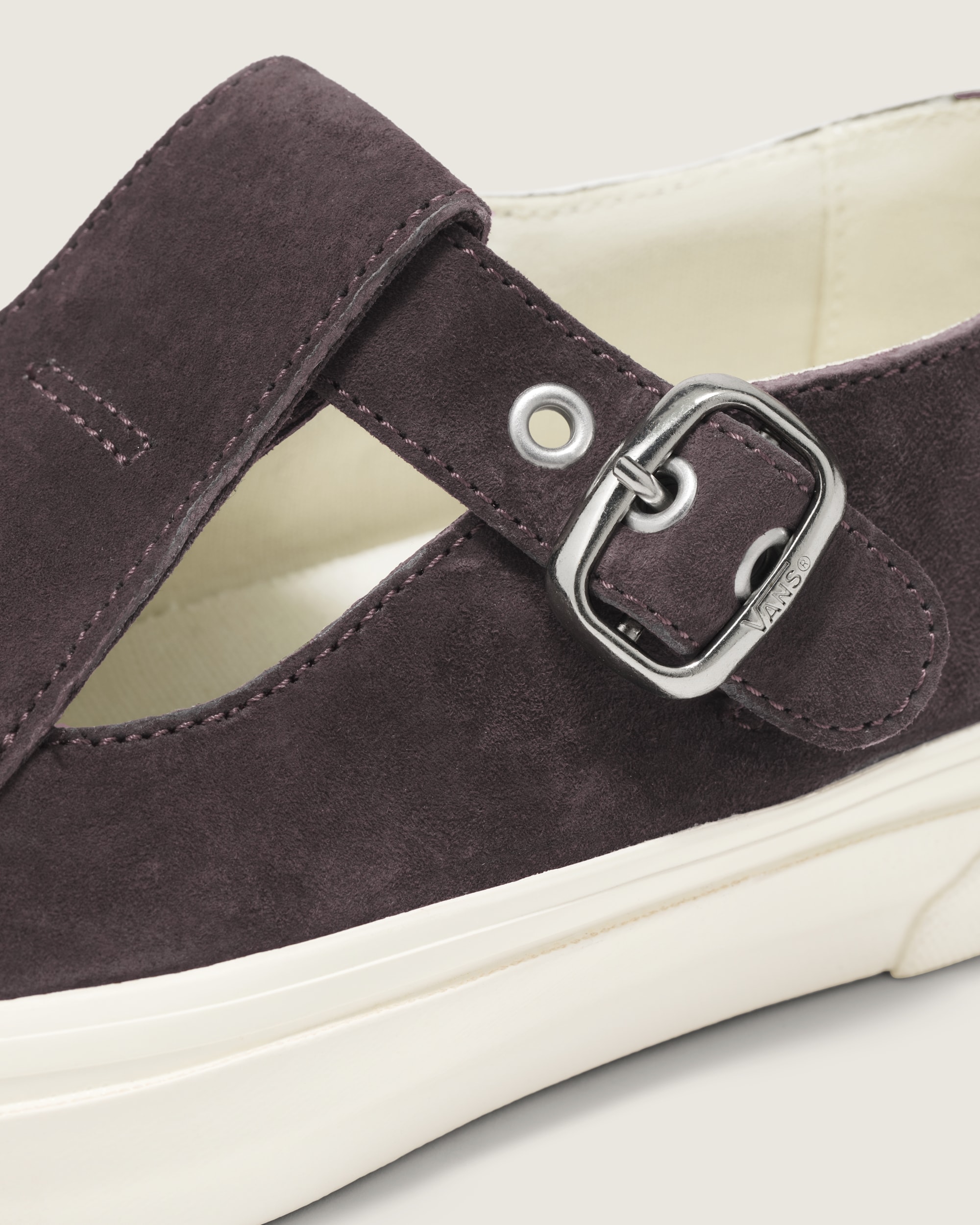 Premium Mary Jane Suede Shoe VANS Chocolate Plum Brown ALT5