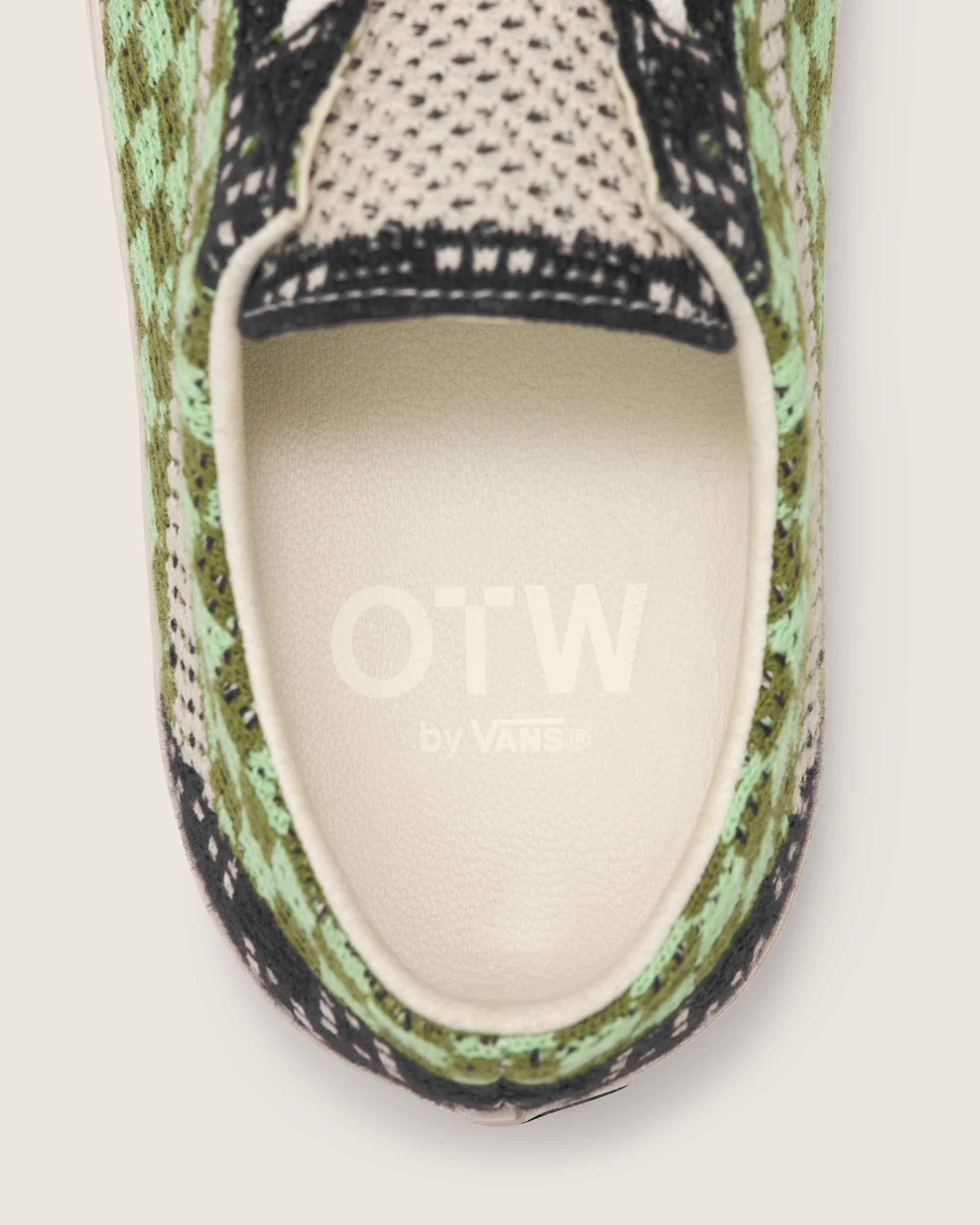 OTW Old Skool 36 Engineered Knit VANS Tap Shoe Green ALT4