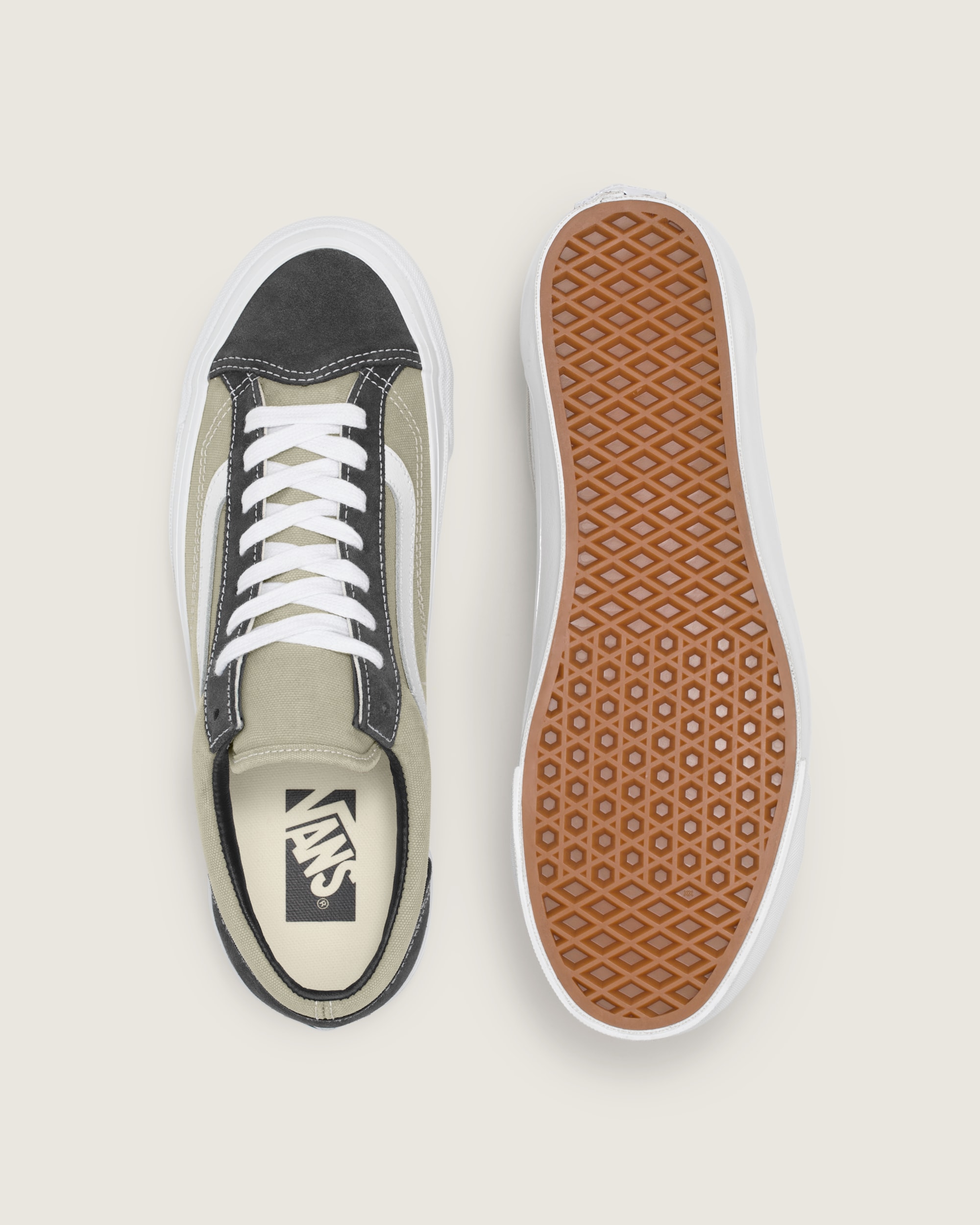 Premium Old Skool Shoe VANS Washed Green ALT2