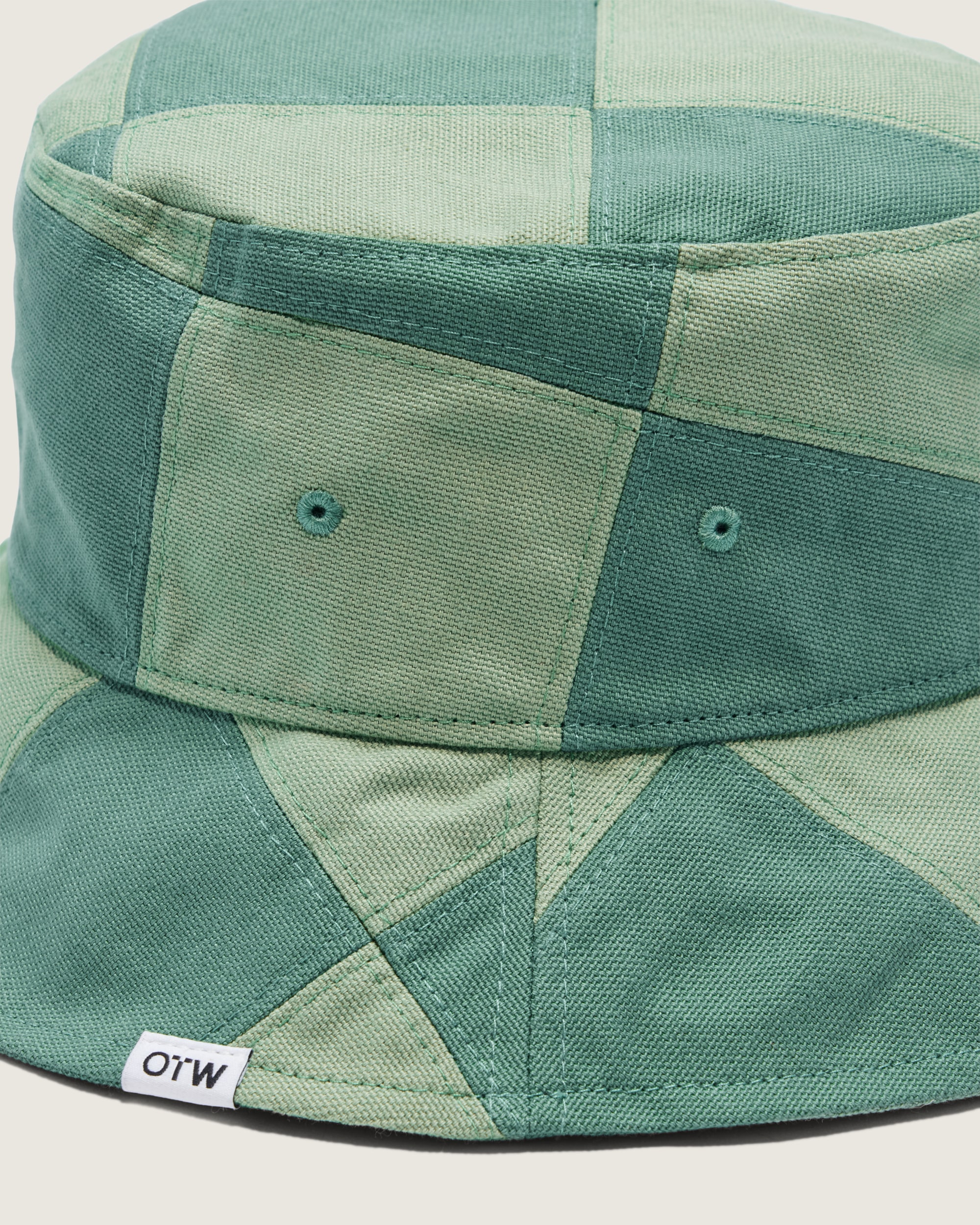 OTW Patchwork Bucket Hat VANS Myrtle Green ALT1
