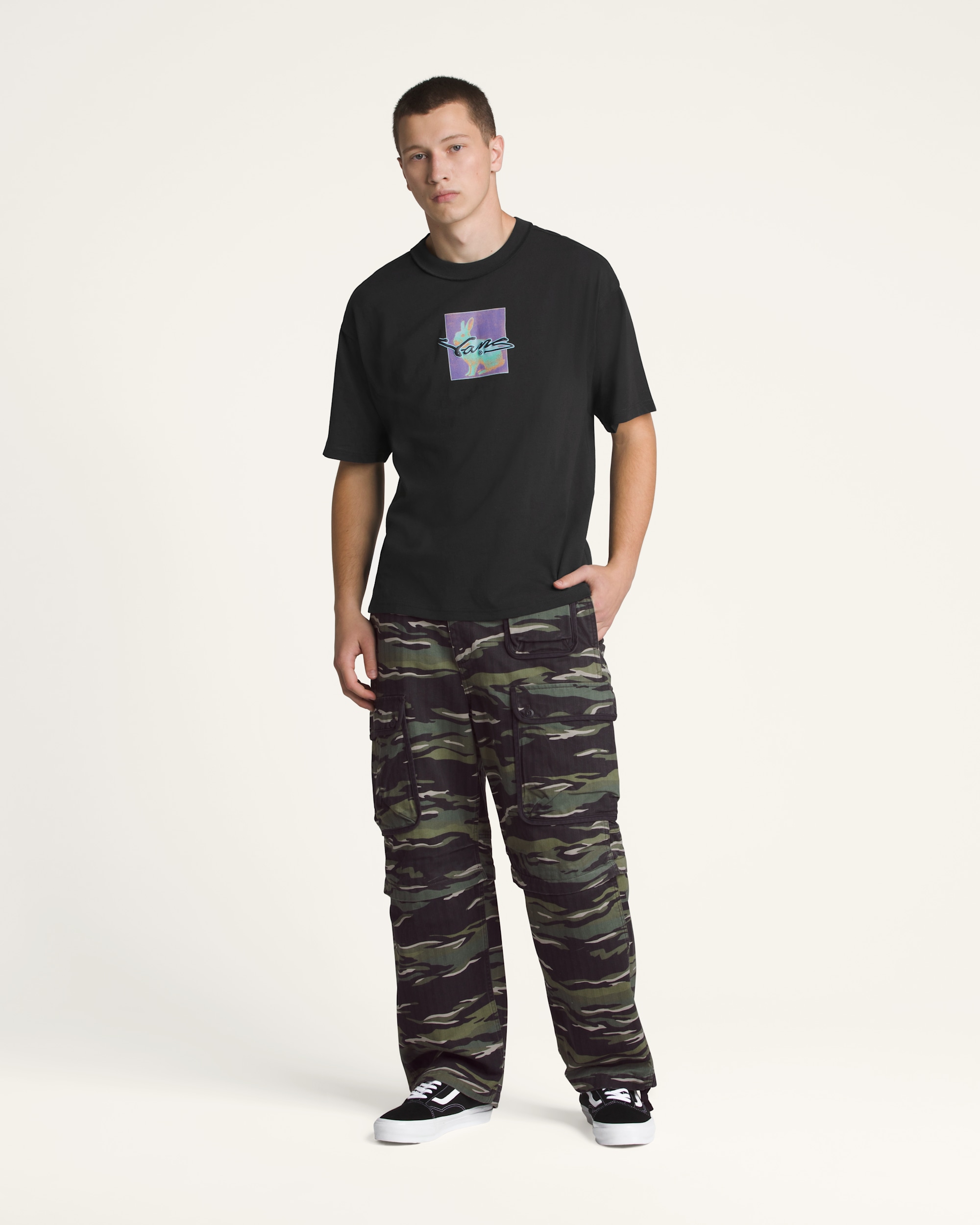 Premium Short Sleeve TShirt VANS Black ALT1