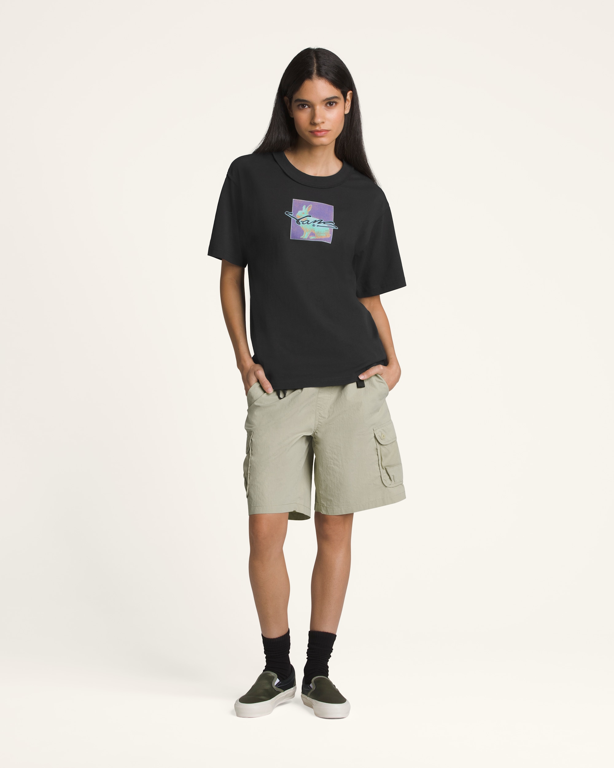 Premium Short Sleeve TShirt VANS Black ALT3