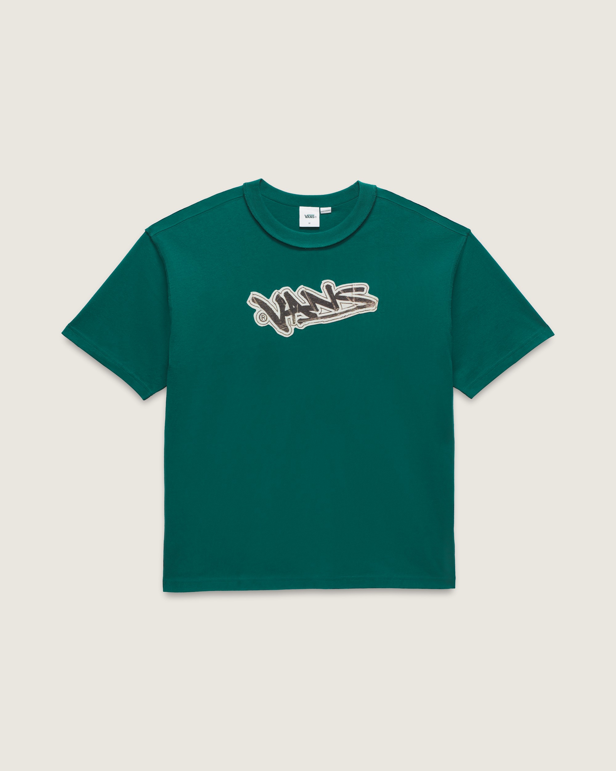 Premium Short Sleeve TShirt VANS Rain Forest Green HERO