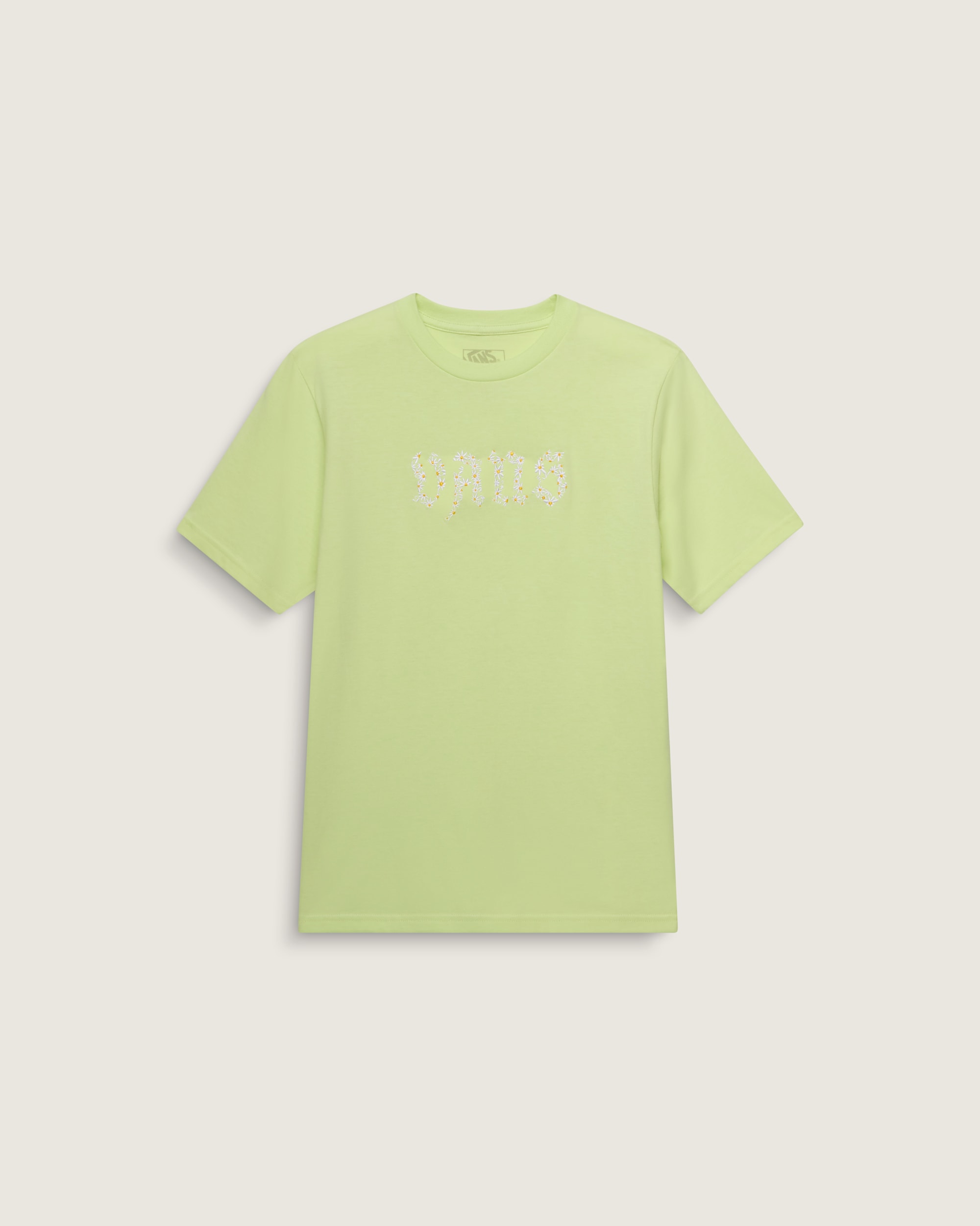 Kids Daisy Break TShirt VANS Shadow Lime Green HERO