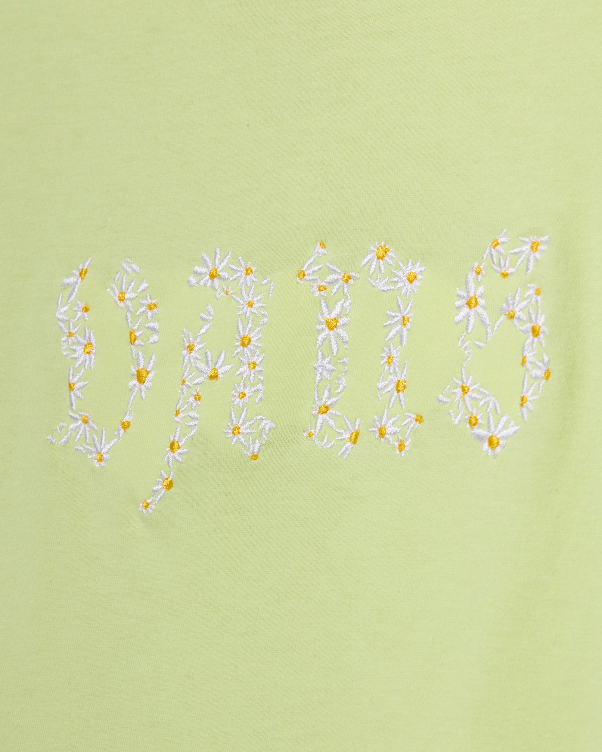 Kids Daisy Break TShirt VANS Shadow Lime Green ALT1