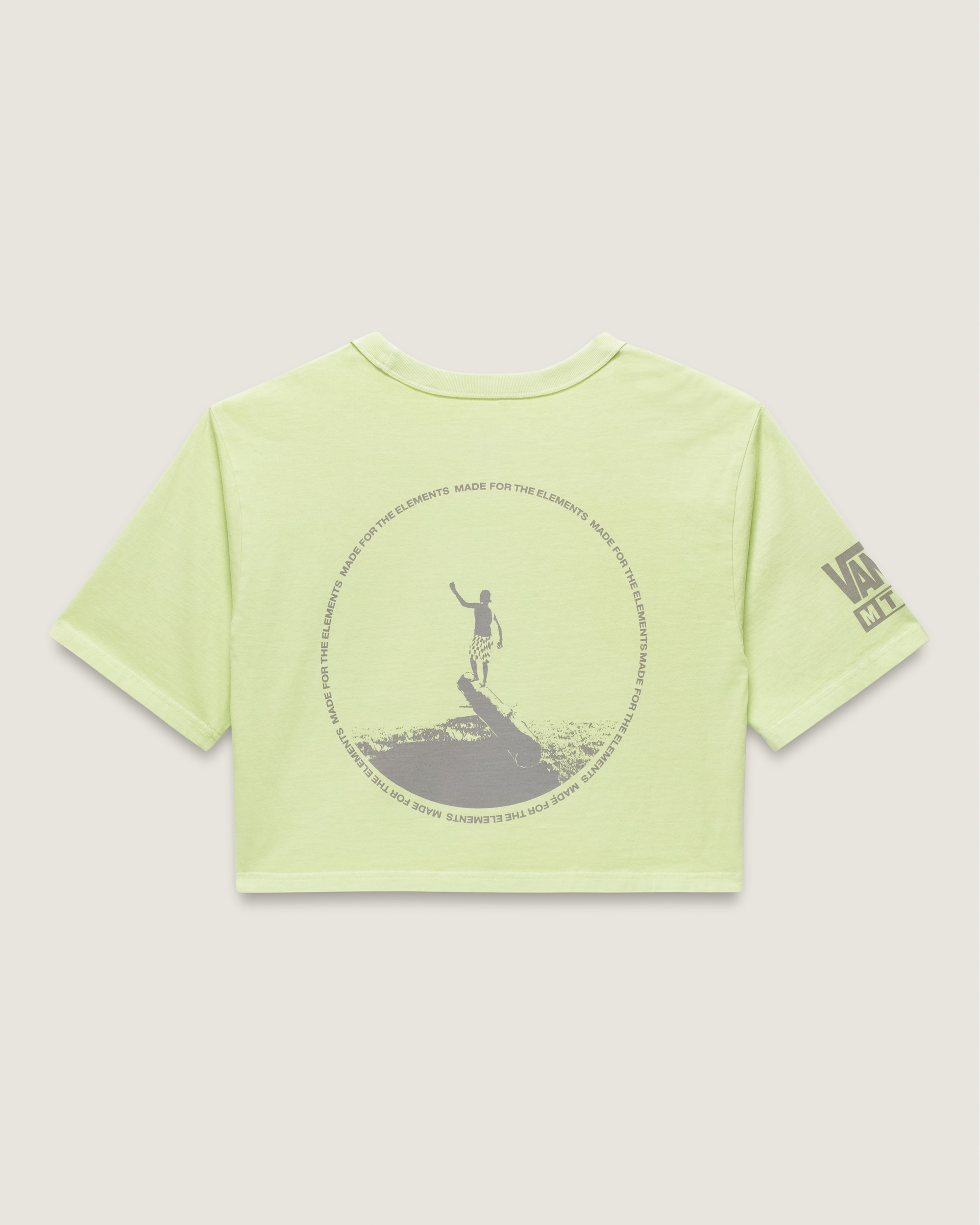 Big Cypress TShirt VANS Shadow Lime Green FLATLAY