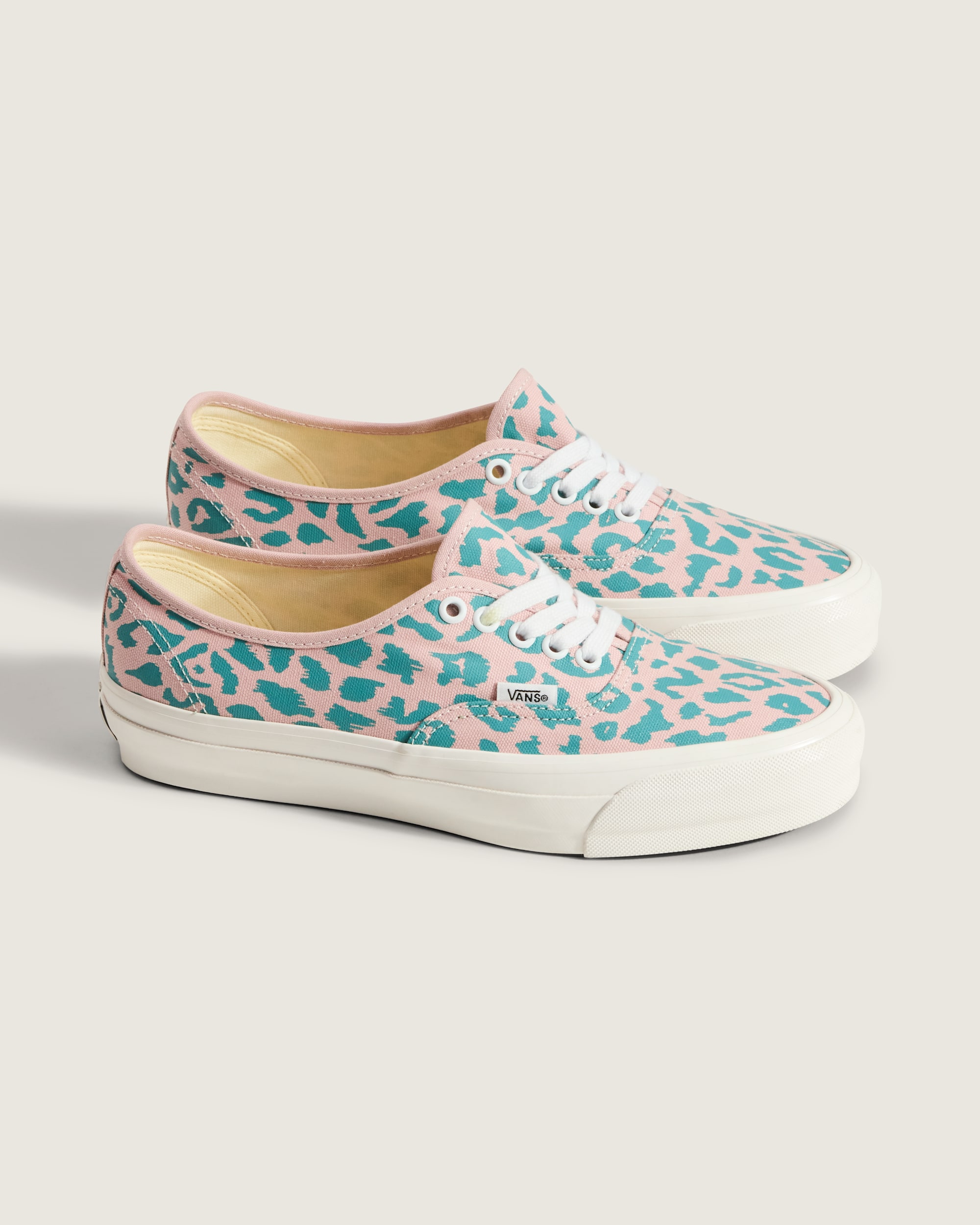 Premium Authentic Shoe VANS Cheetah Sepia Rose Pink  Blue ALT3