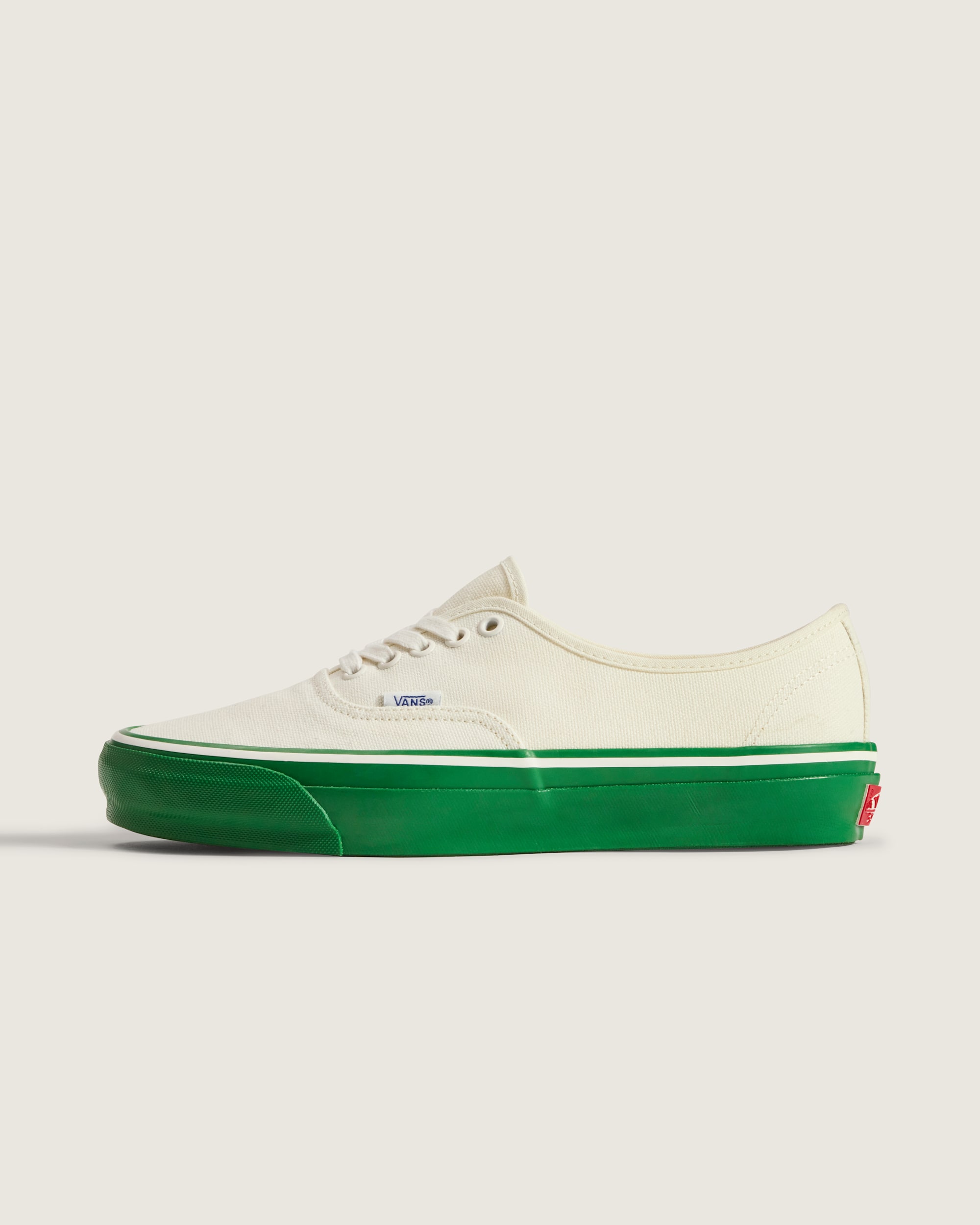 Premium Authentic Duck Canvas Shoe VANS White  Green HERO