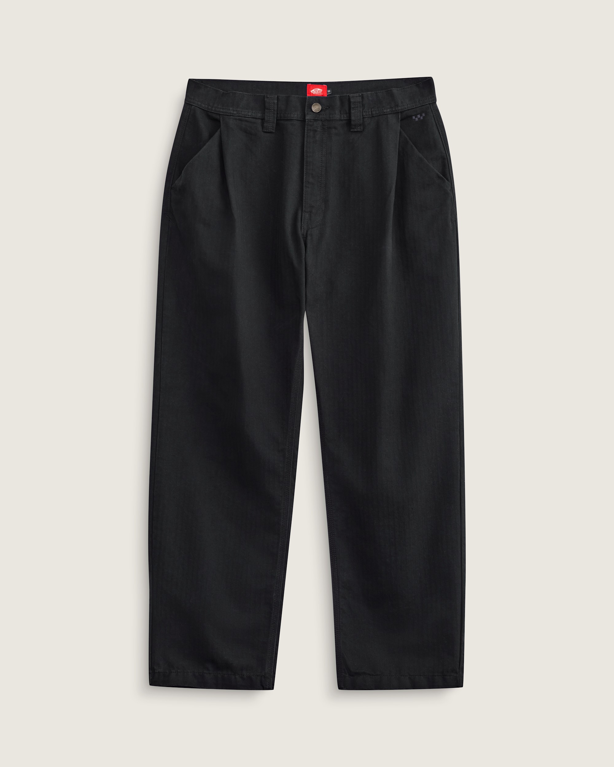 Skate Loose Pleated Pants in Black | Vans