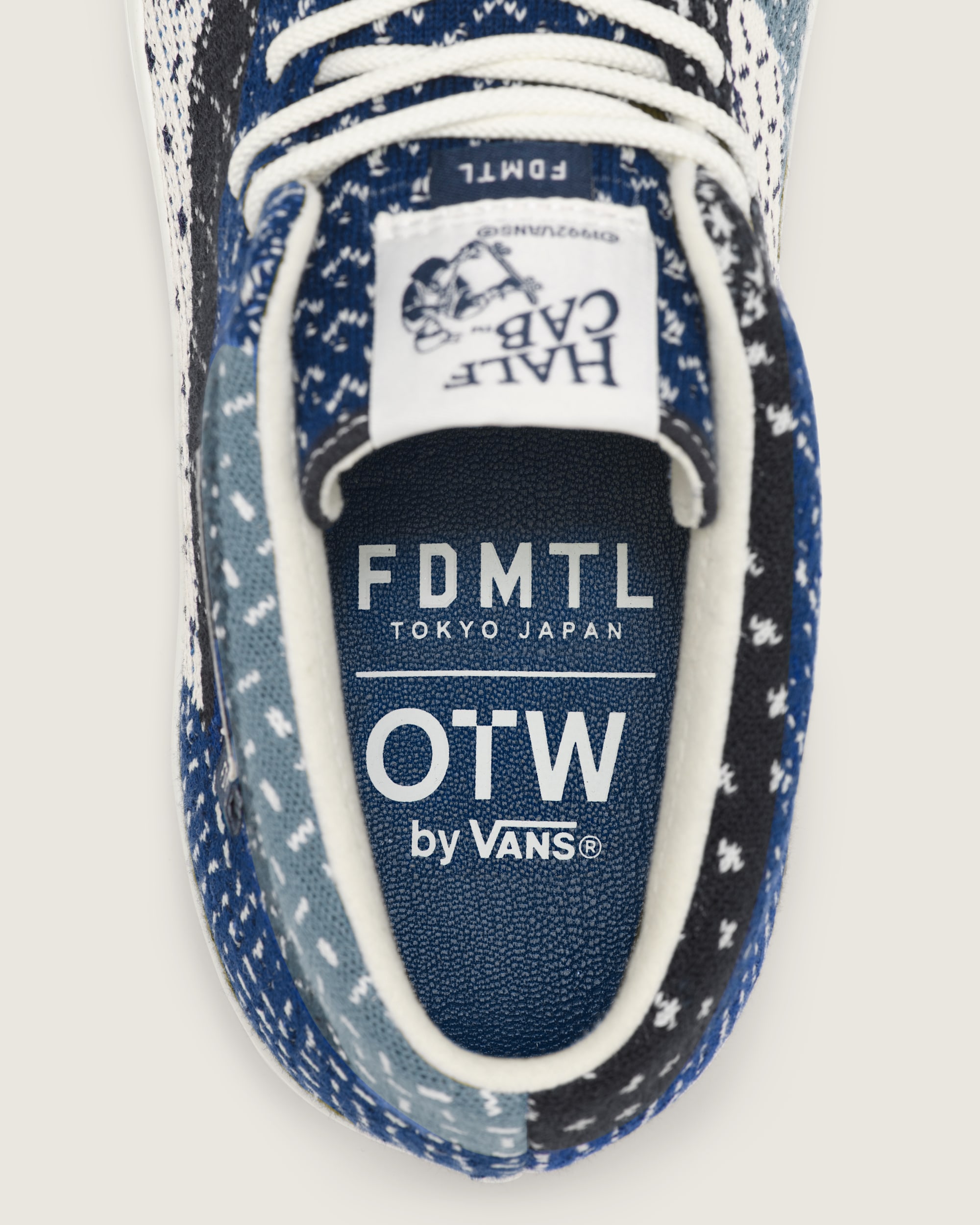 OTW by Vans X FDMTL Half Cab 33 VANS Indigo Blue ALT4