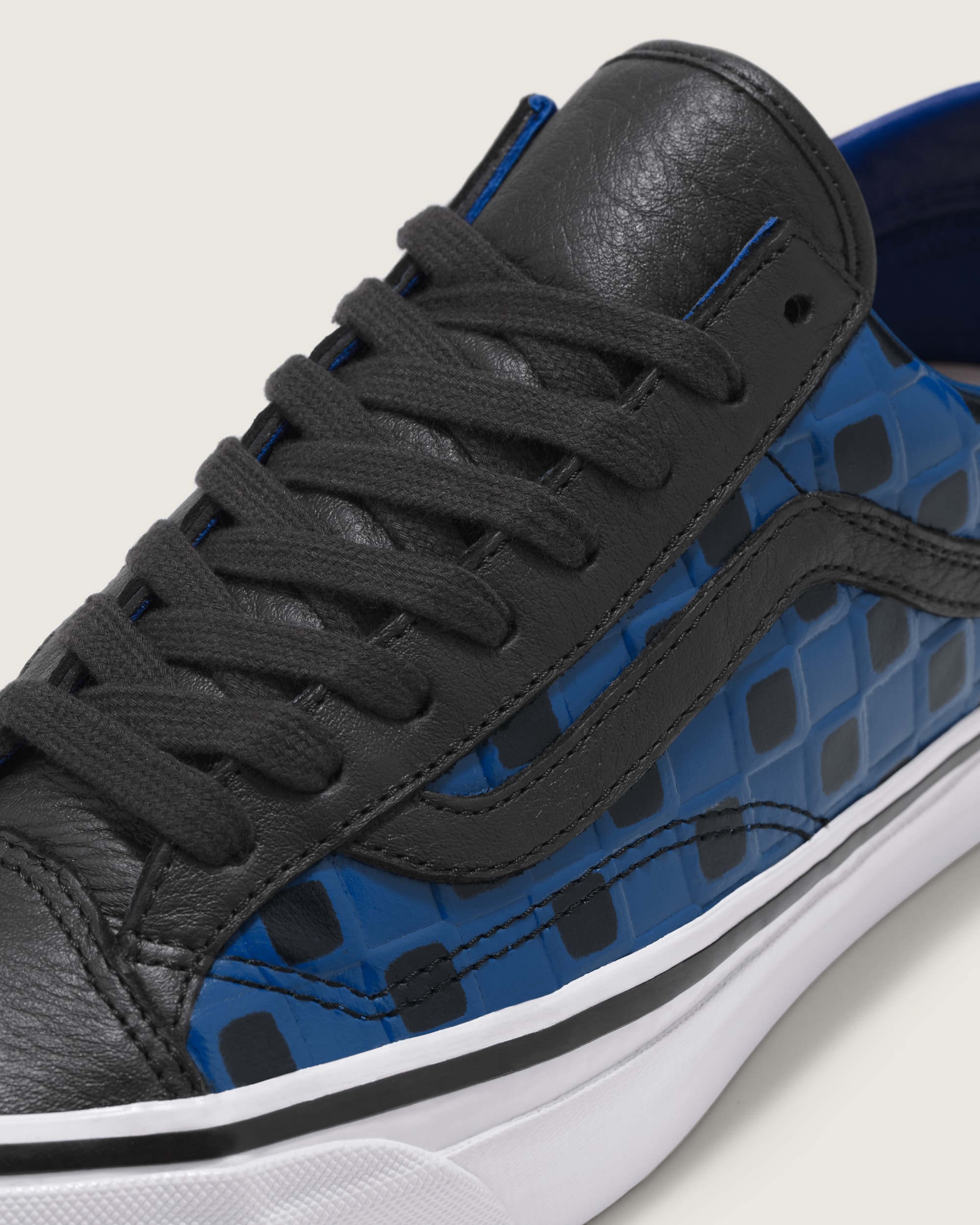 OTW Leather Checkerboard Old Skool 36 Vibram VANS True Blue ALT5