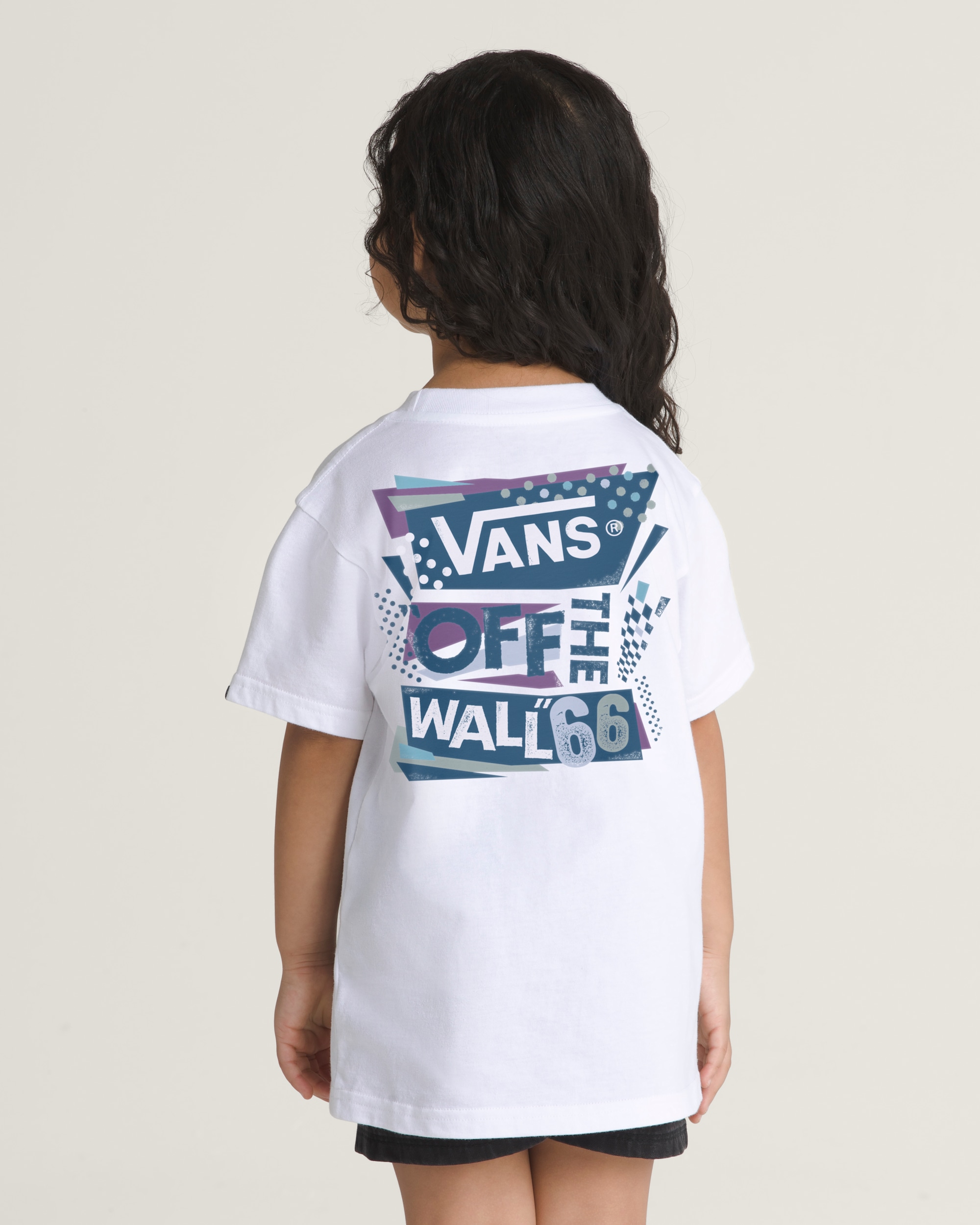 Little Kids Kids Cut Up TShirt VANS White ALT1