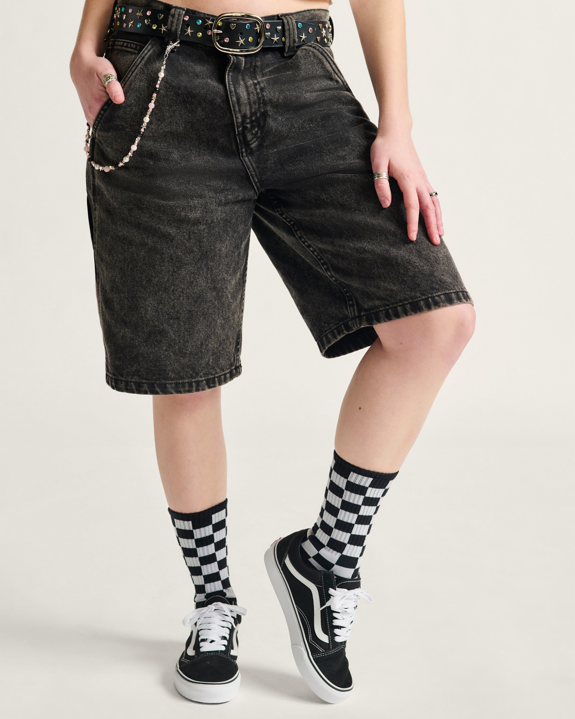 Old Skool Shoe VANS Black  White ALT4