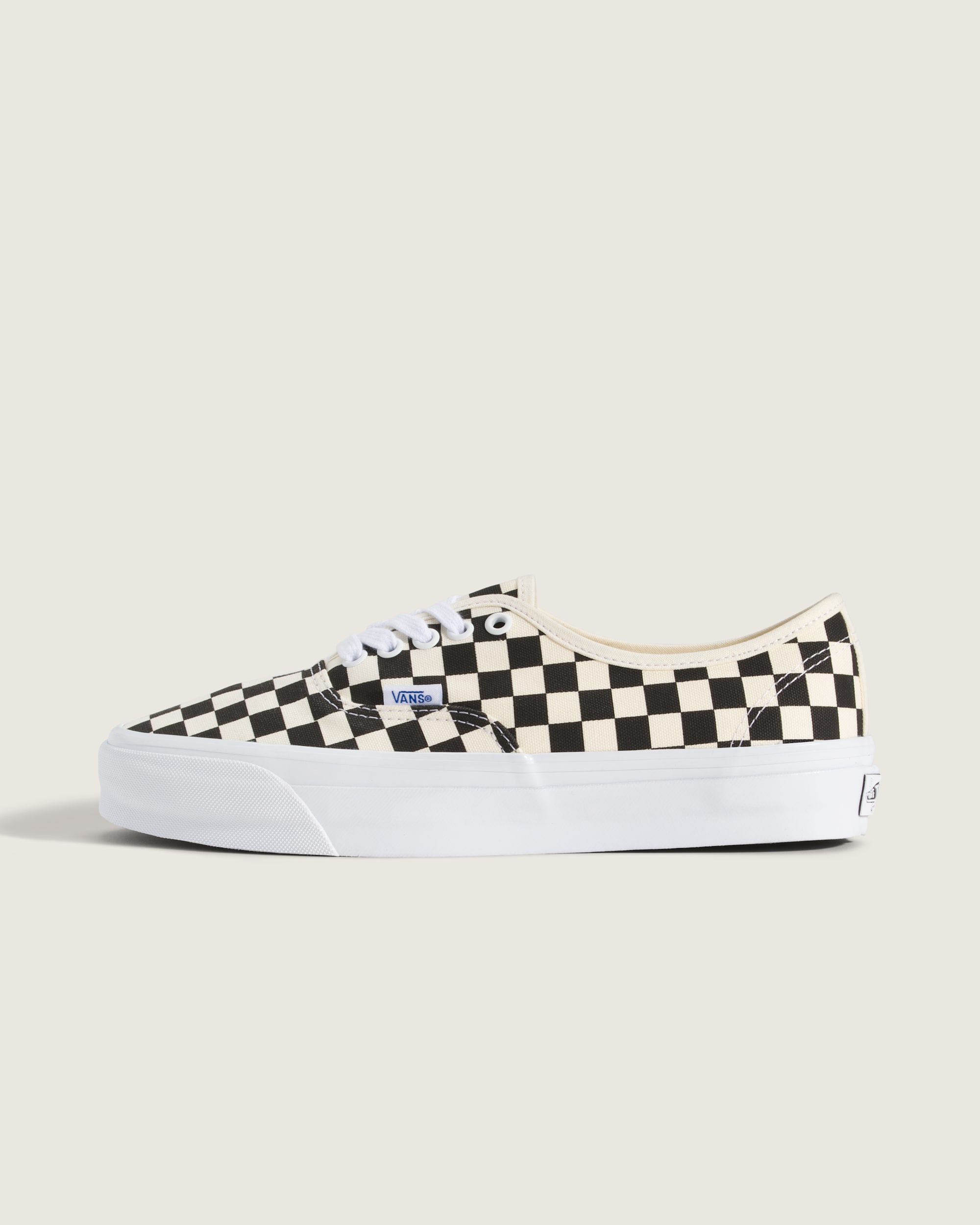Premium Authentic Checkerboard Shoe VANS Checkerboard Black  Off White HERO
