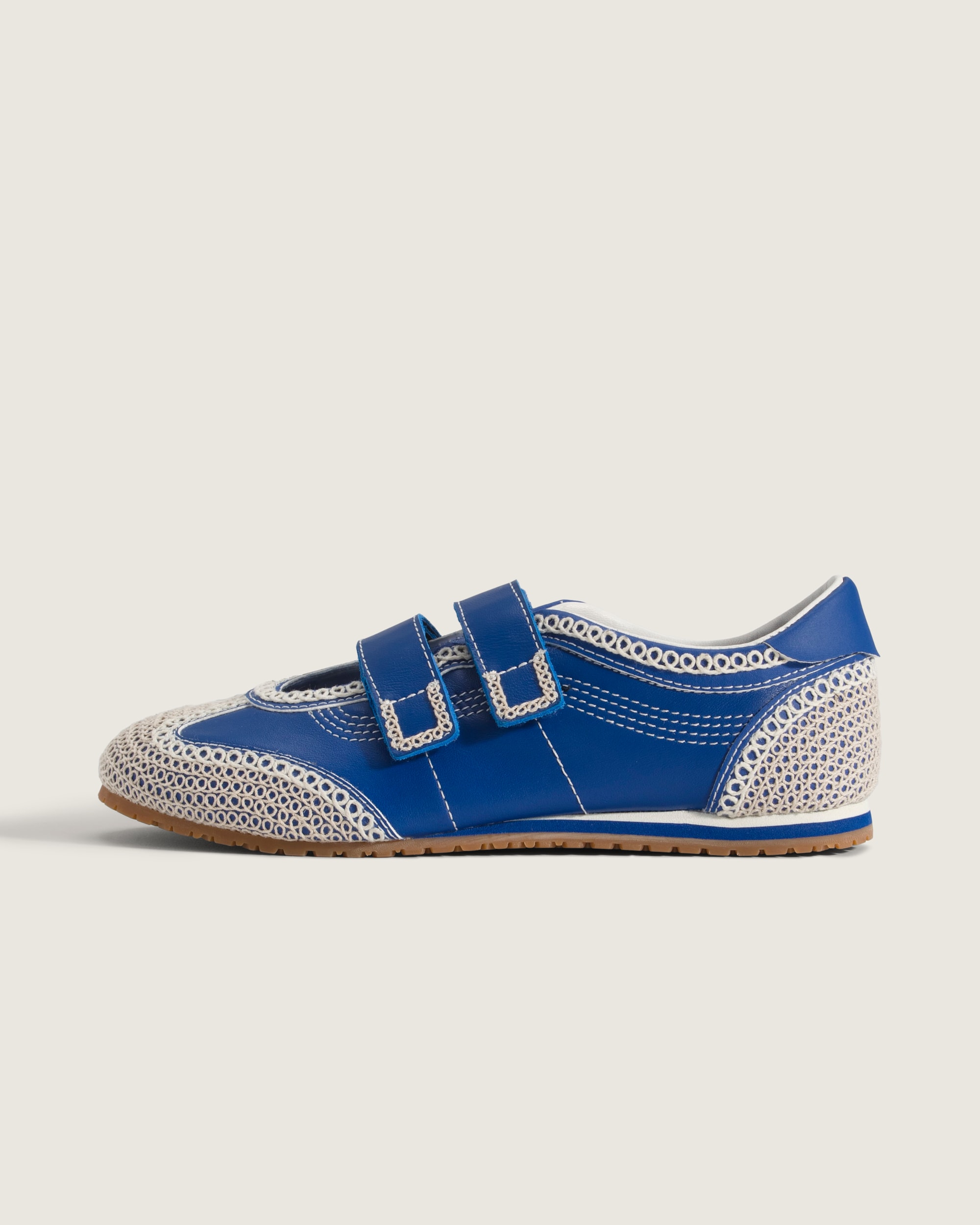 Premium Mary Jane Super Lowpro Shoe VANS Blue  Marshmallow White HERO