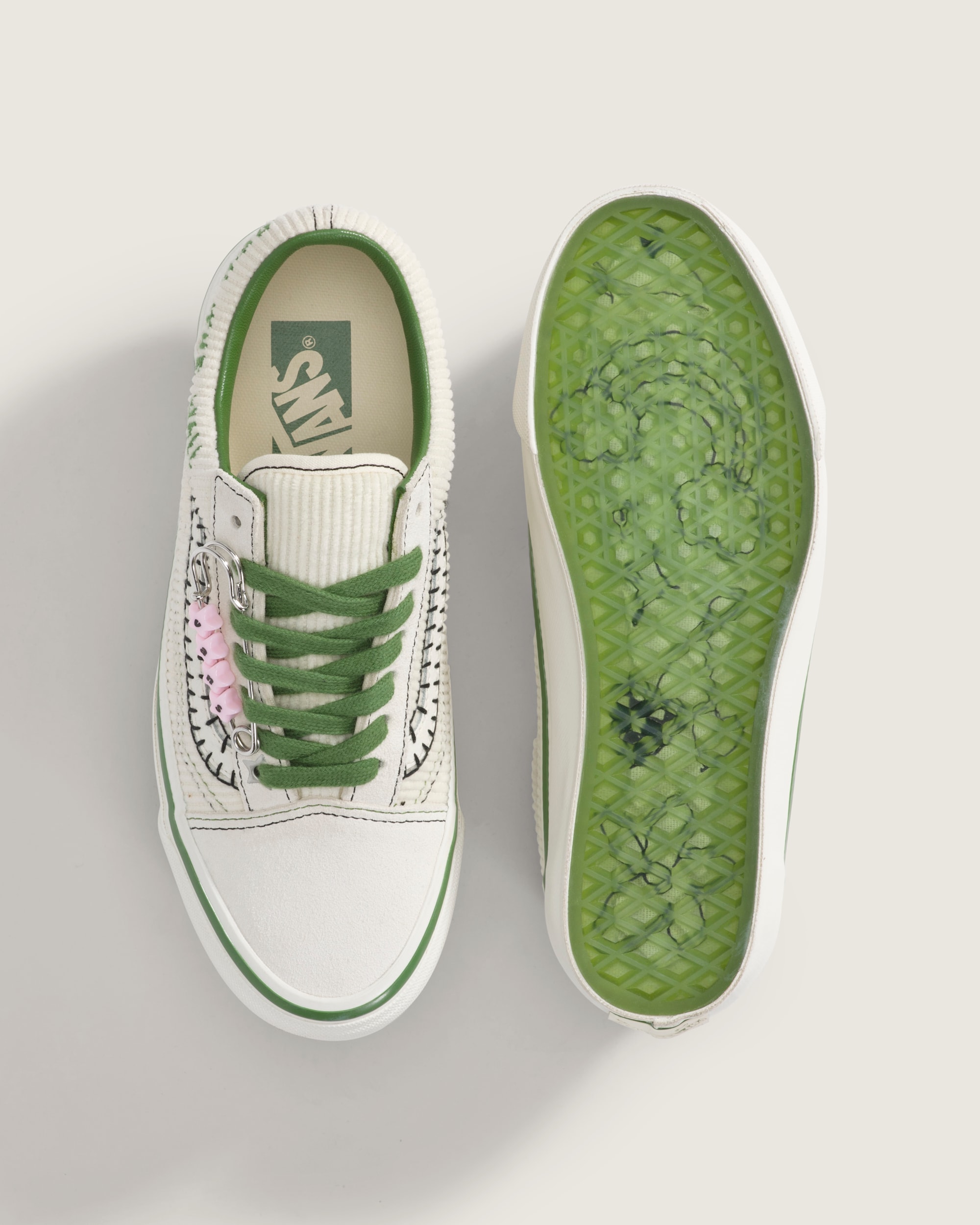 Premium Old Skool Cocona Shoe in Beige | Vans