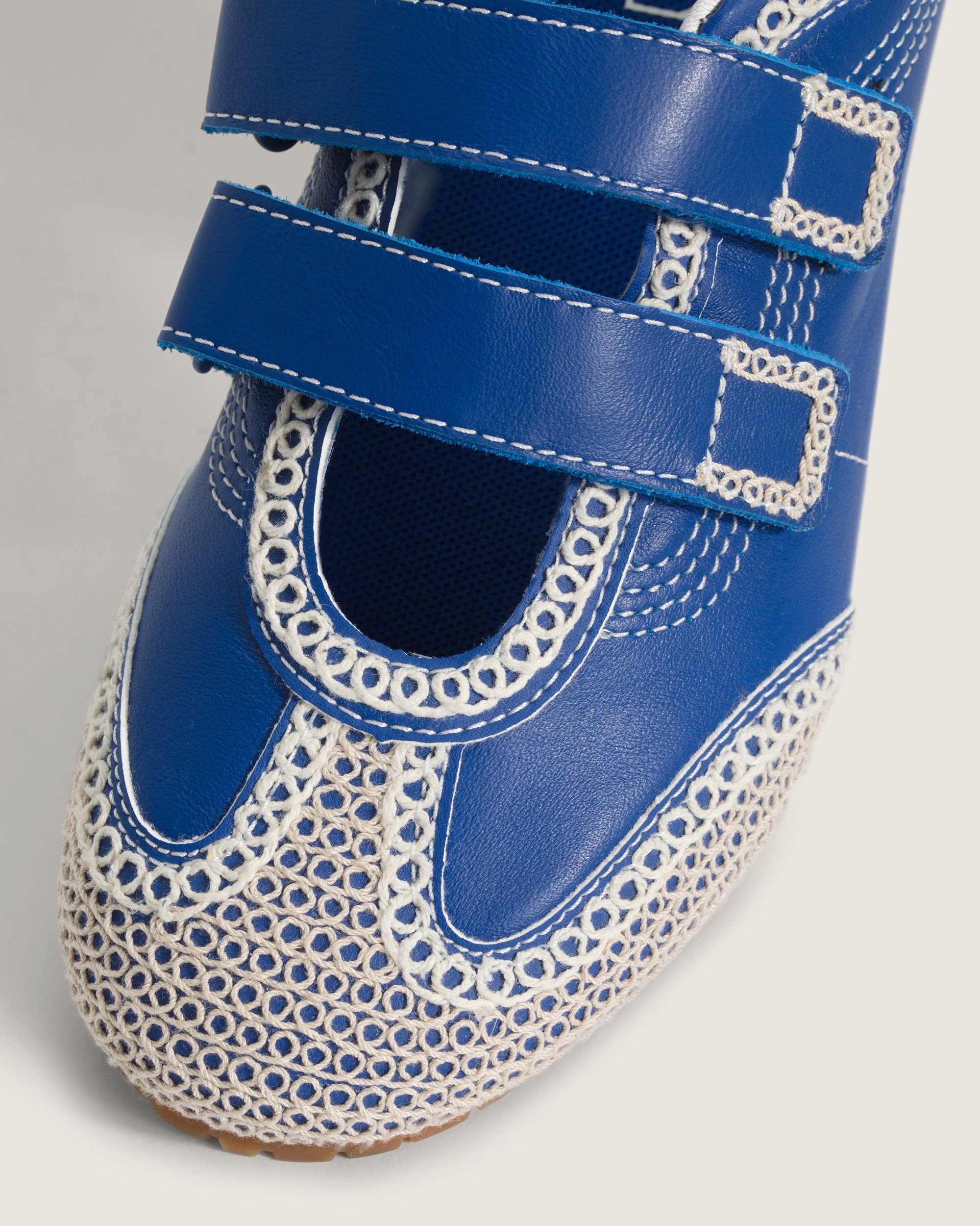 Premium Mary Jane Super Lowpro Shoe VANS Blue  Marshmallow White ALT5