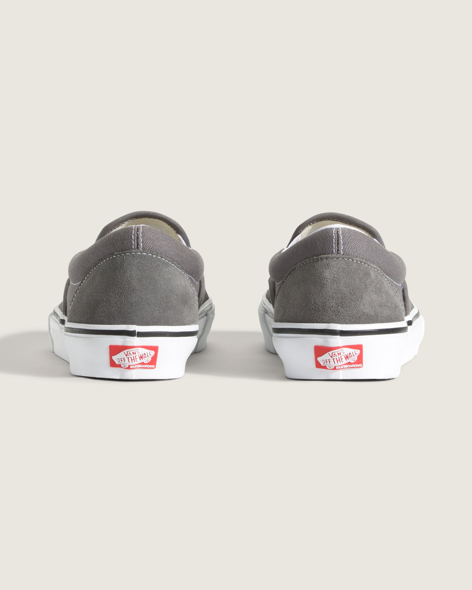 Skate SlipOn Shoe VANS Silver Grey ALT3