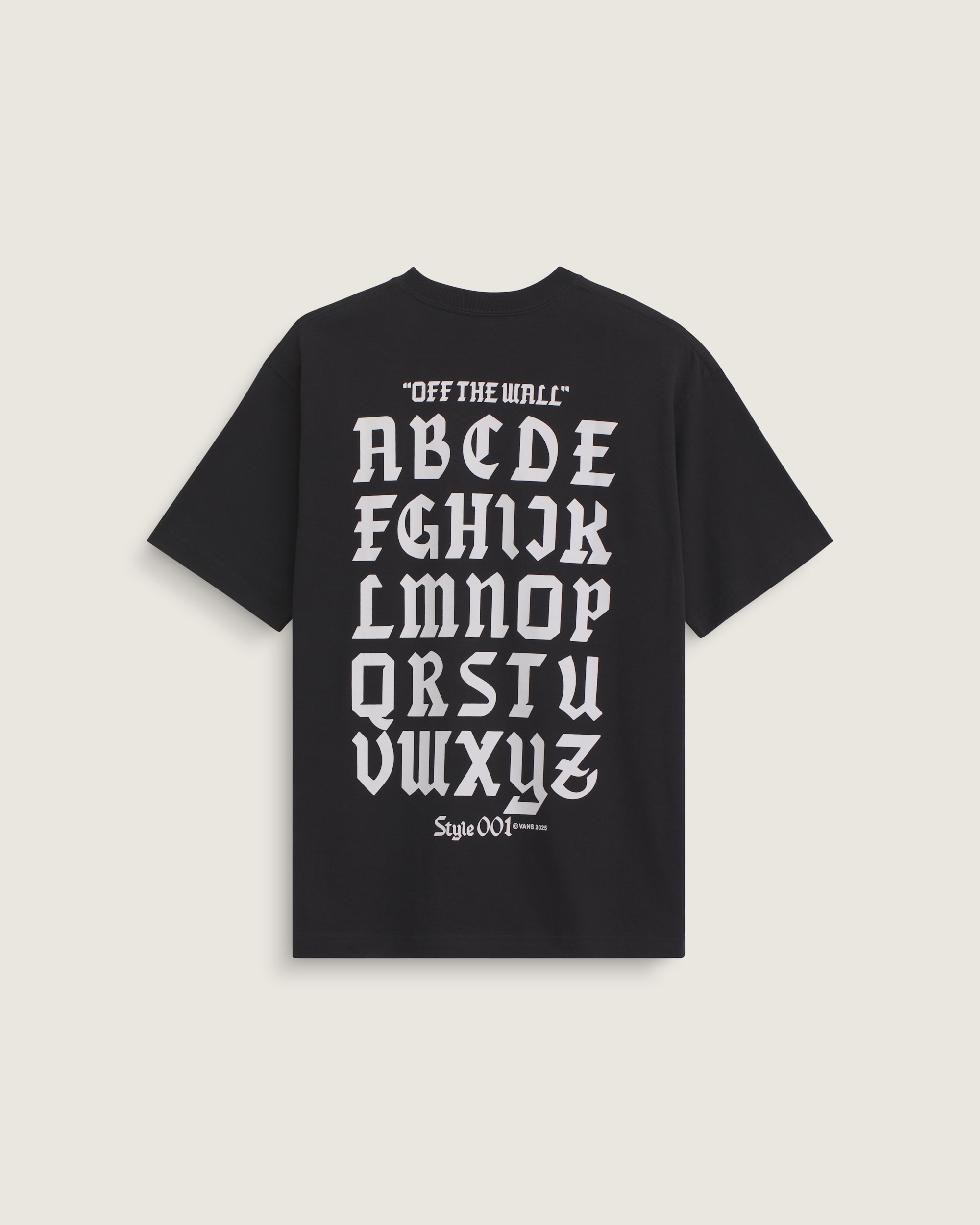 Style 001 TShirt VANS Black HERO