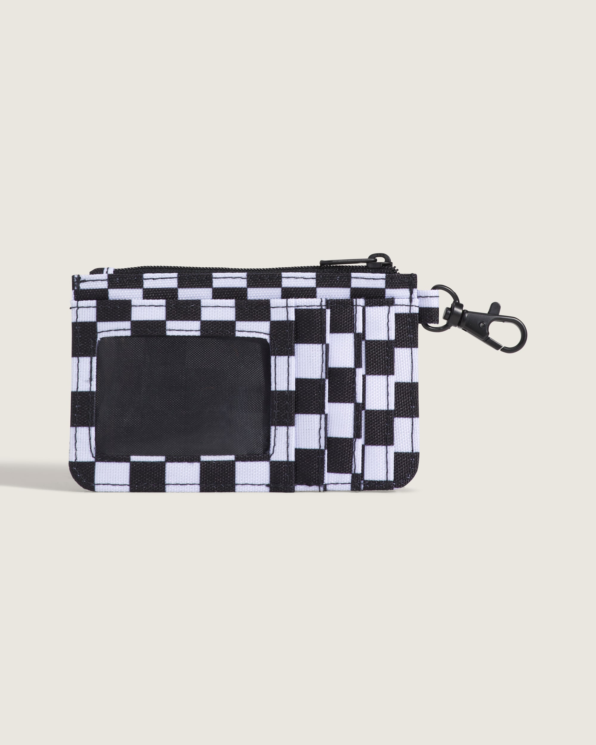 Off The Wall Zip Wallet VANS Black  White ALT2