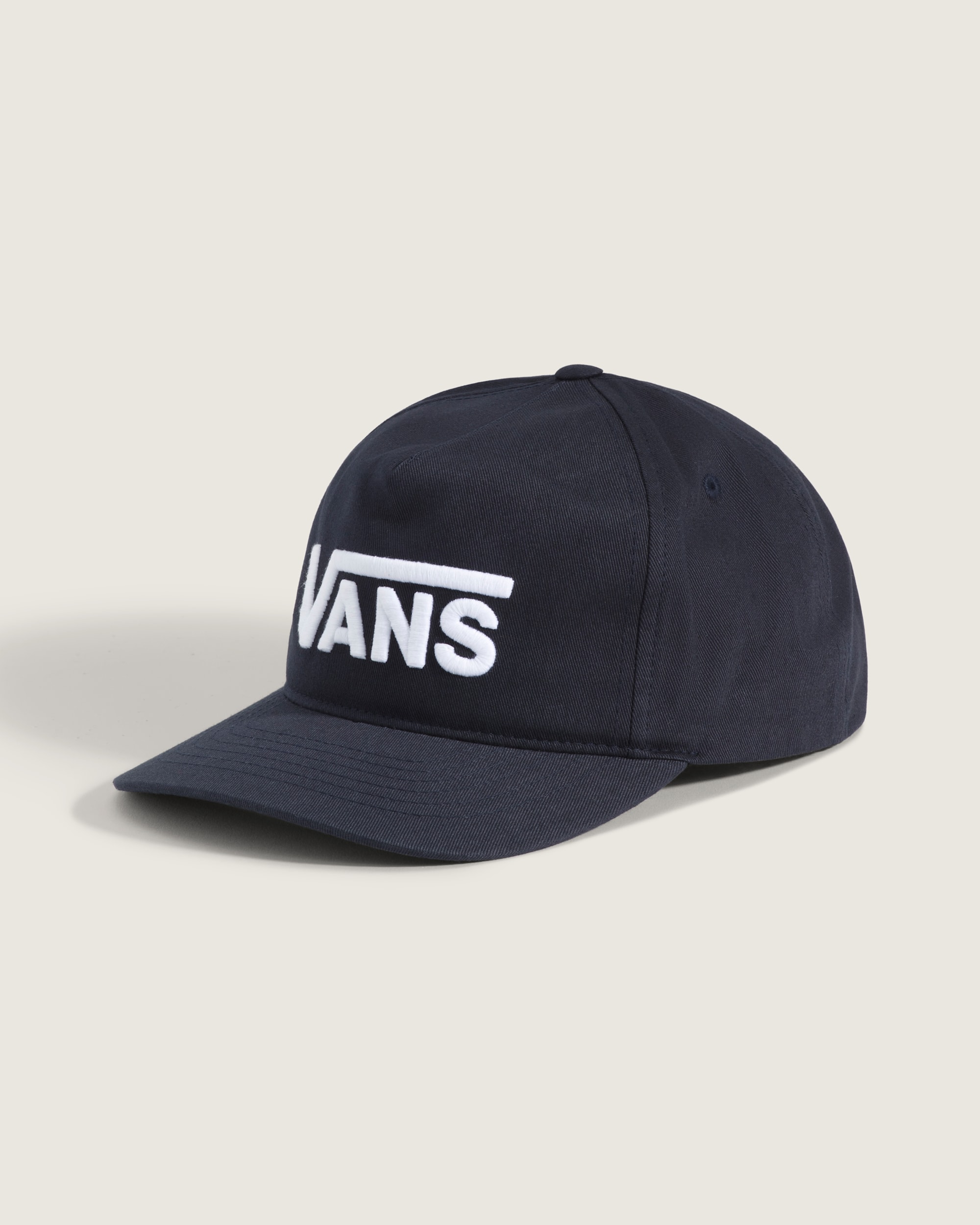 Drop V Logo Snapback Hat VANS Parisian Night Blue HERO