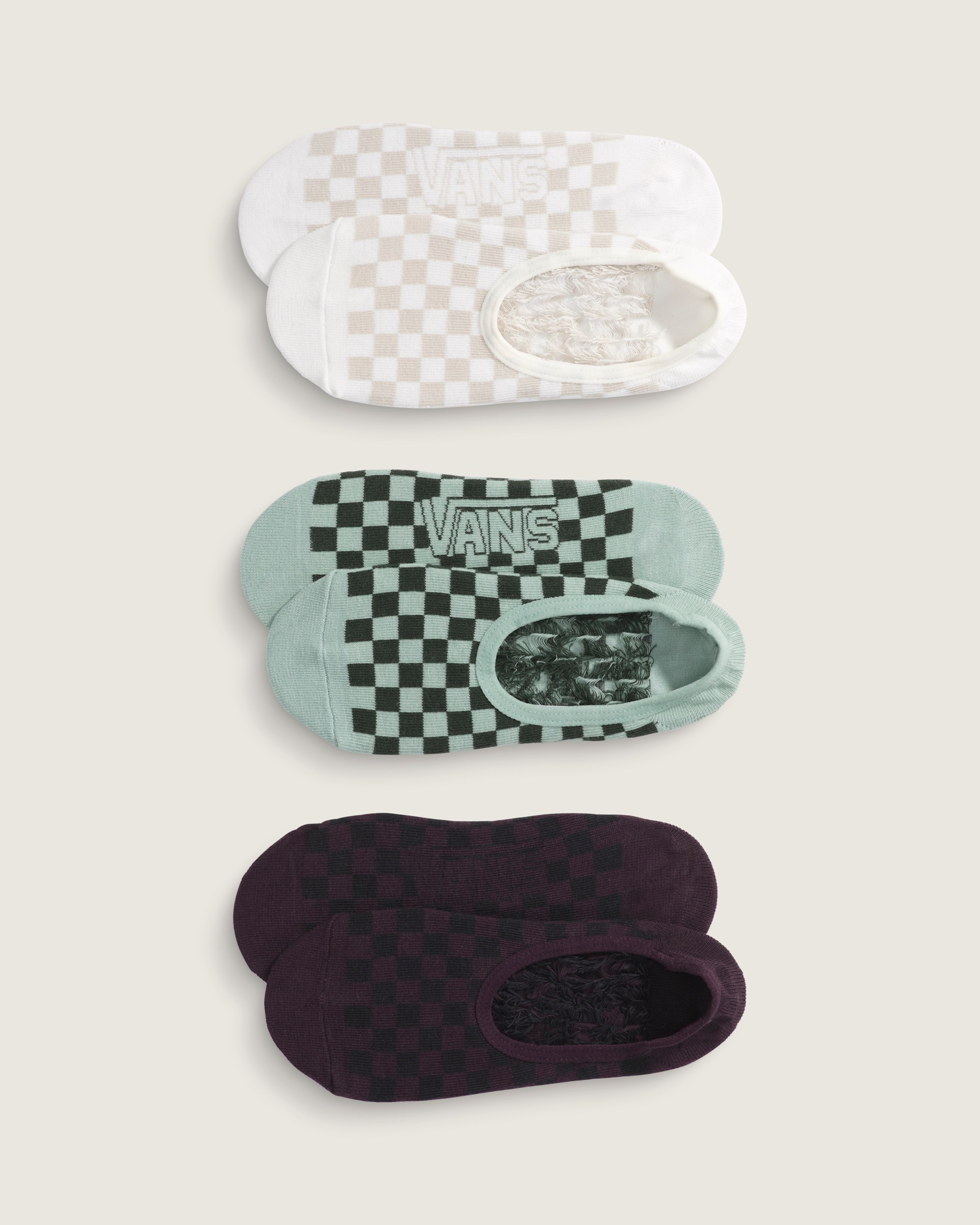 Printed Canoodle Socks 3Pack VANS Dried Kelp Green HERO