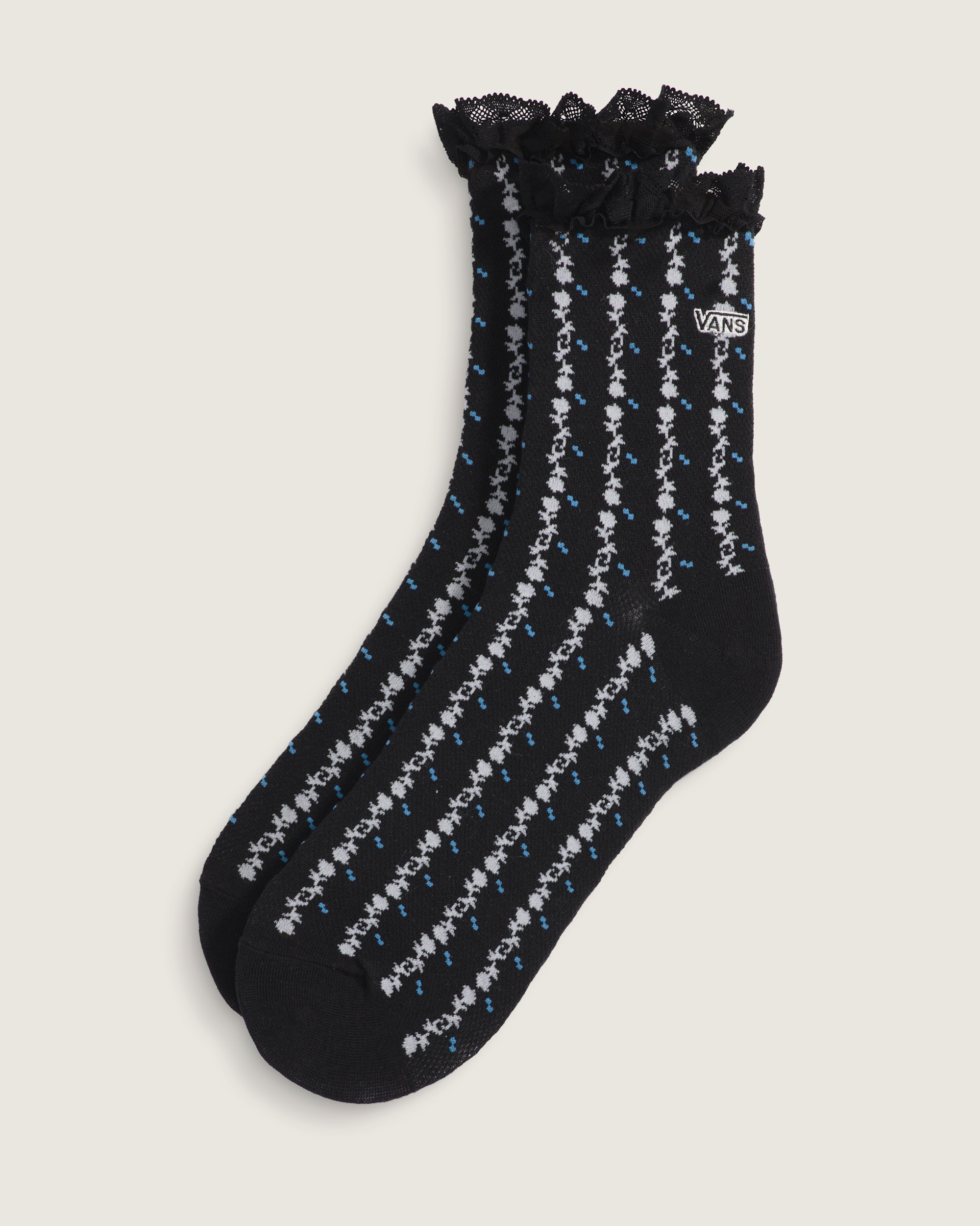 Sereno Lace Crew Socks VANS Black HERO