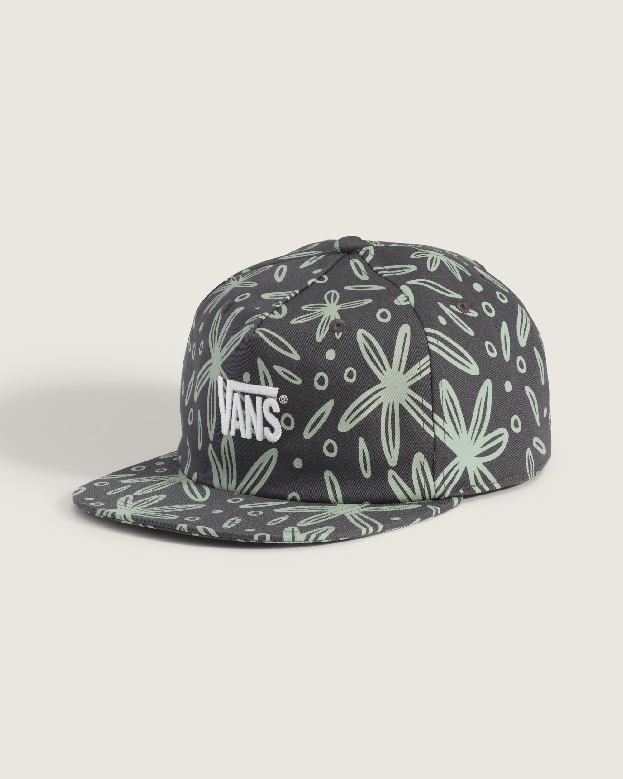 Havenrock Snapback Hat VANS Grey Olive Green HERO