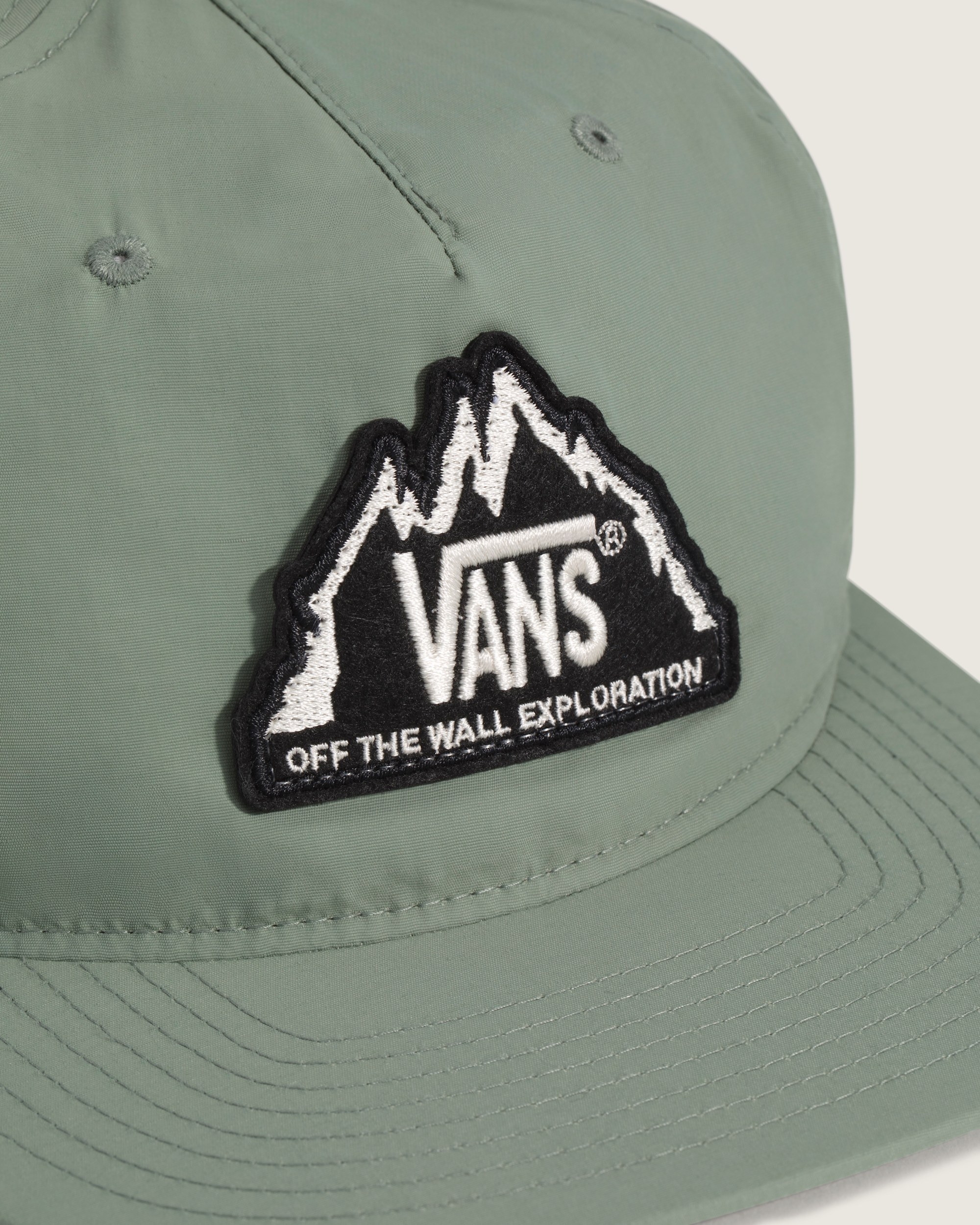 Crestline Snapback Hat VANS Grey Mint Green ALT1