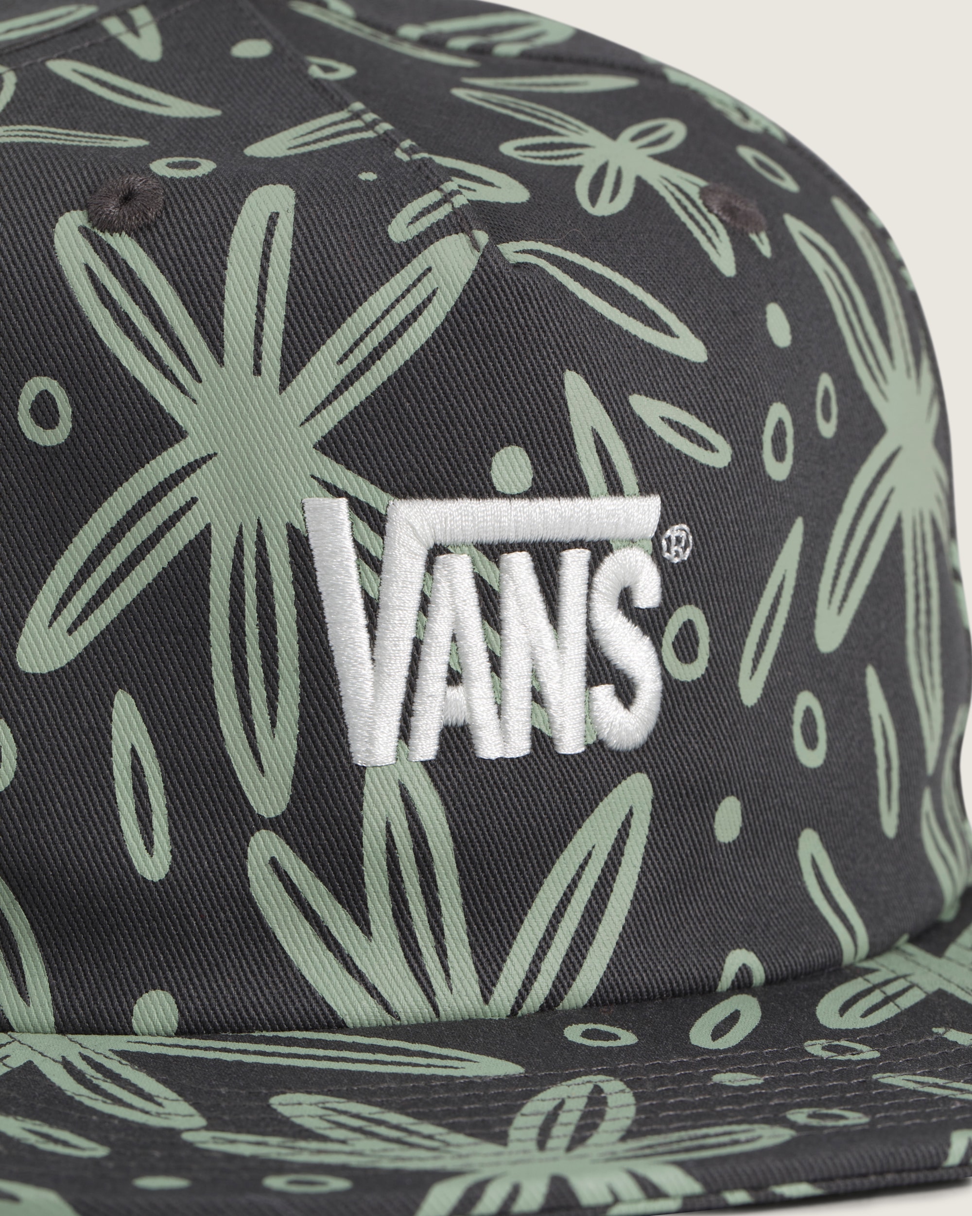 Havenrock Snapback Hat VANS Grey Olive Green ALT1