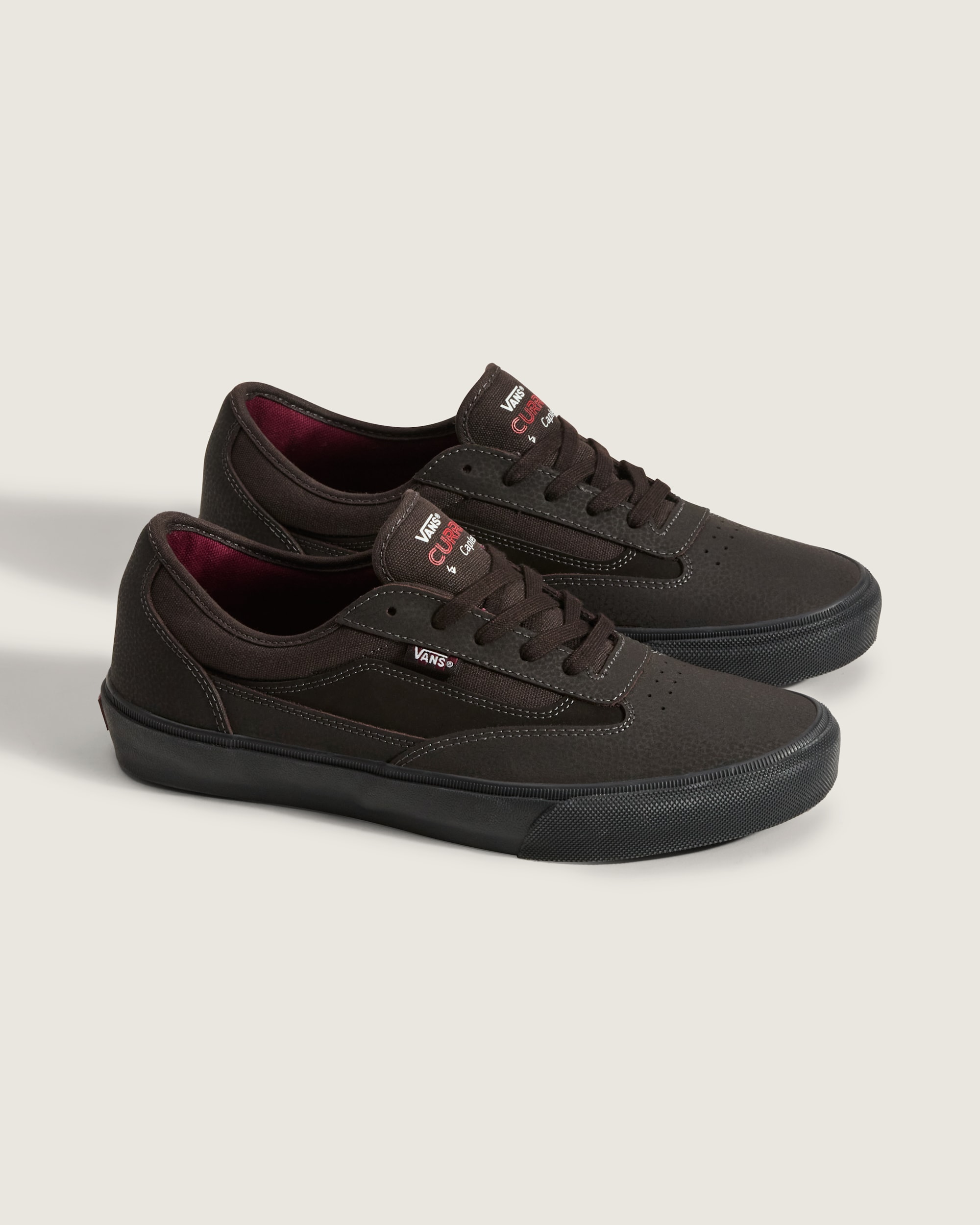 Skate Curren Caples Shoe VANS Dark Brown ALT1