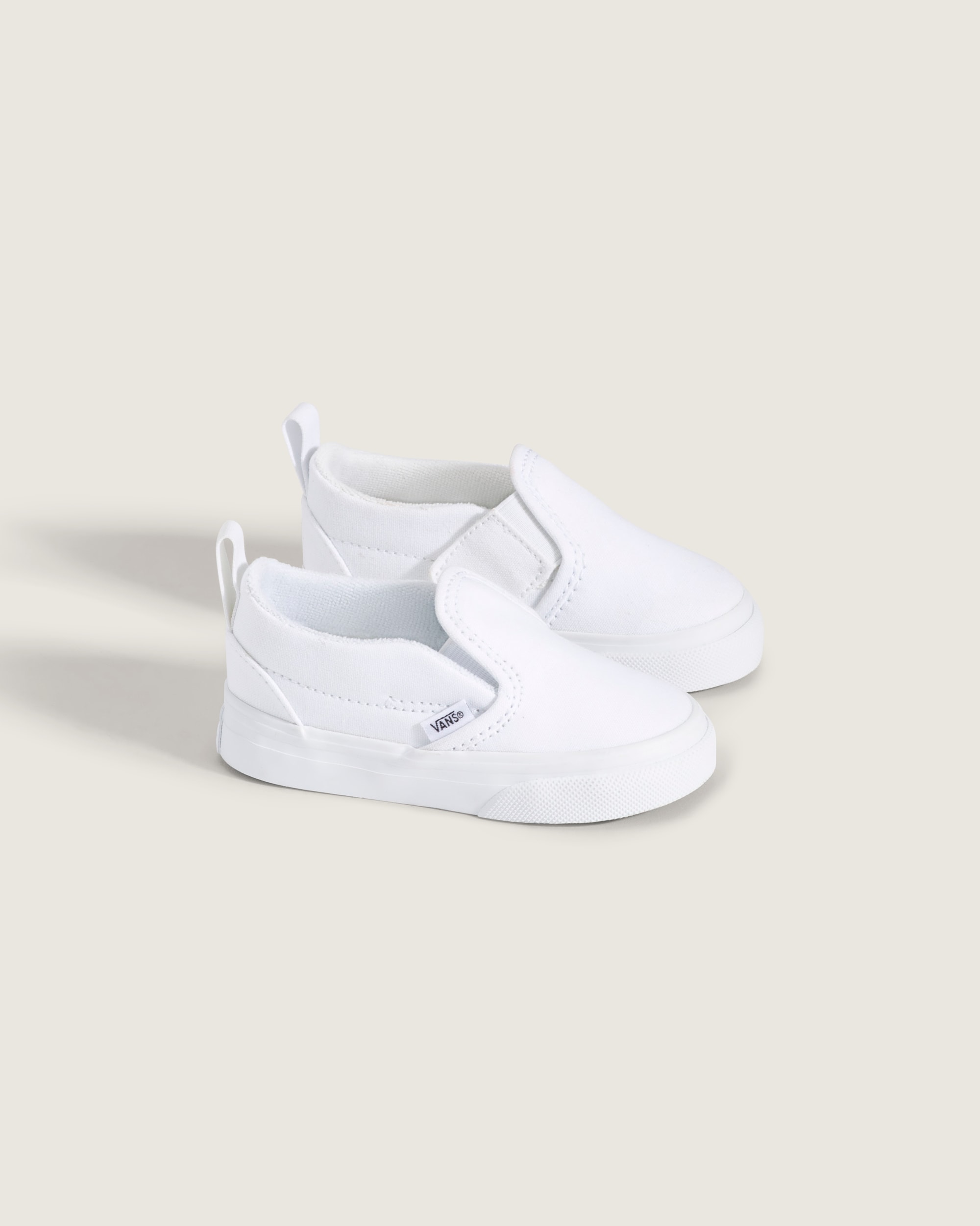 Toddler Classic SlipOn V Shoe VANS True White ALT1