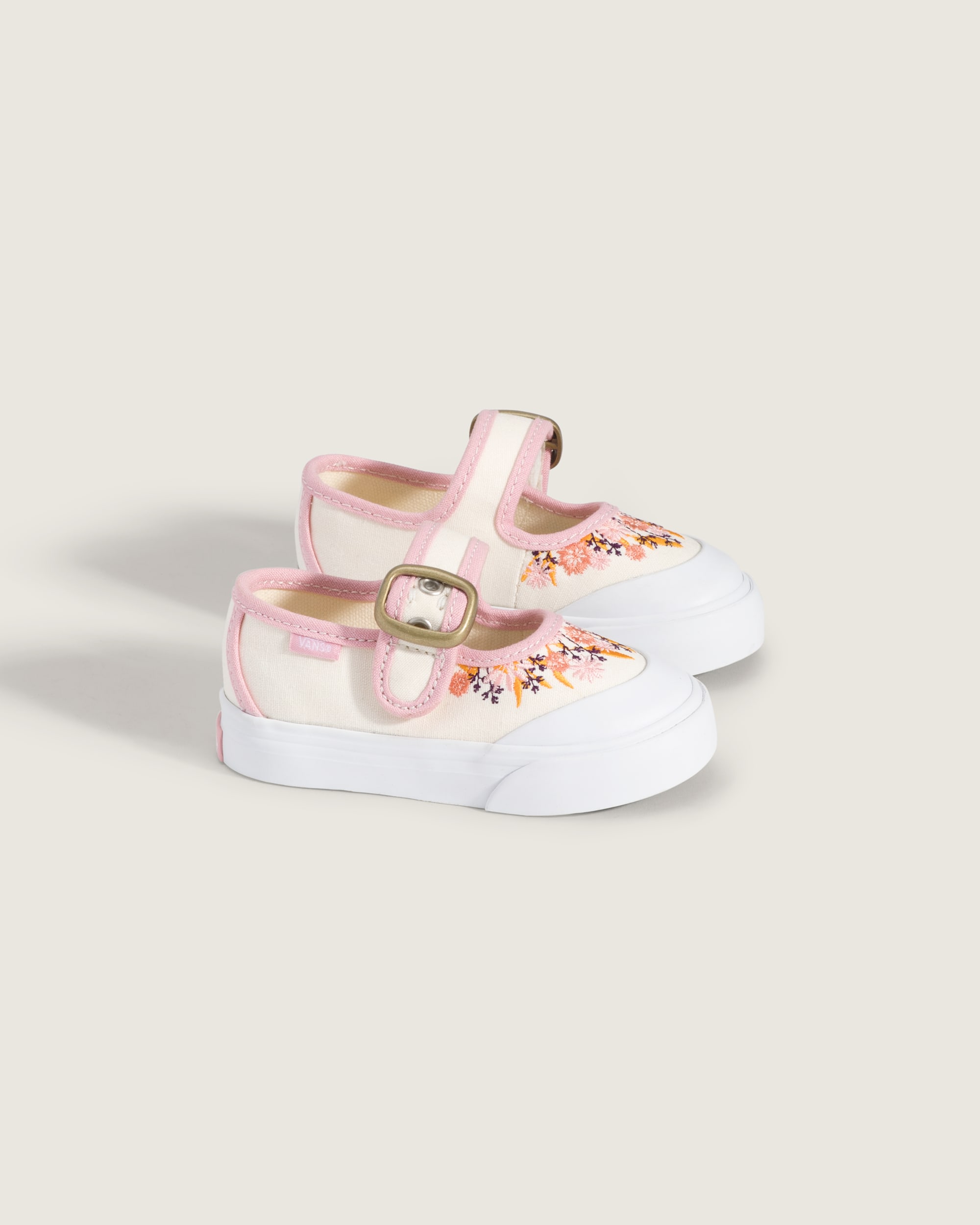 Toddler Mary Jane Shoe VANS Marshmallow White ALT1