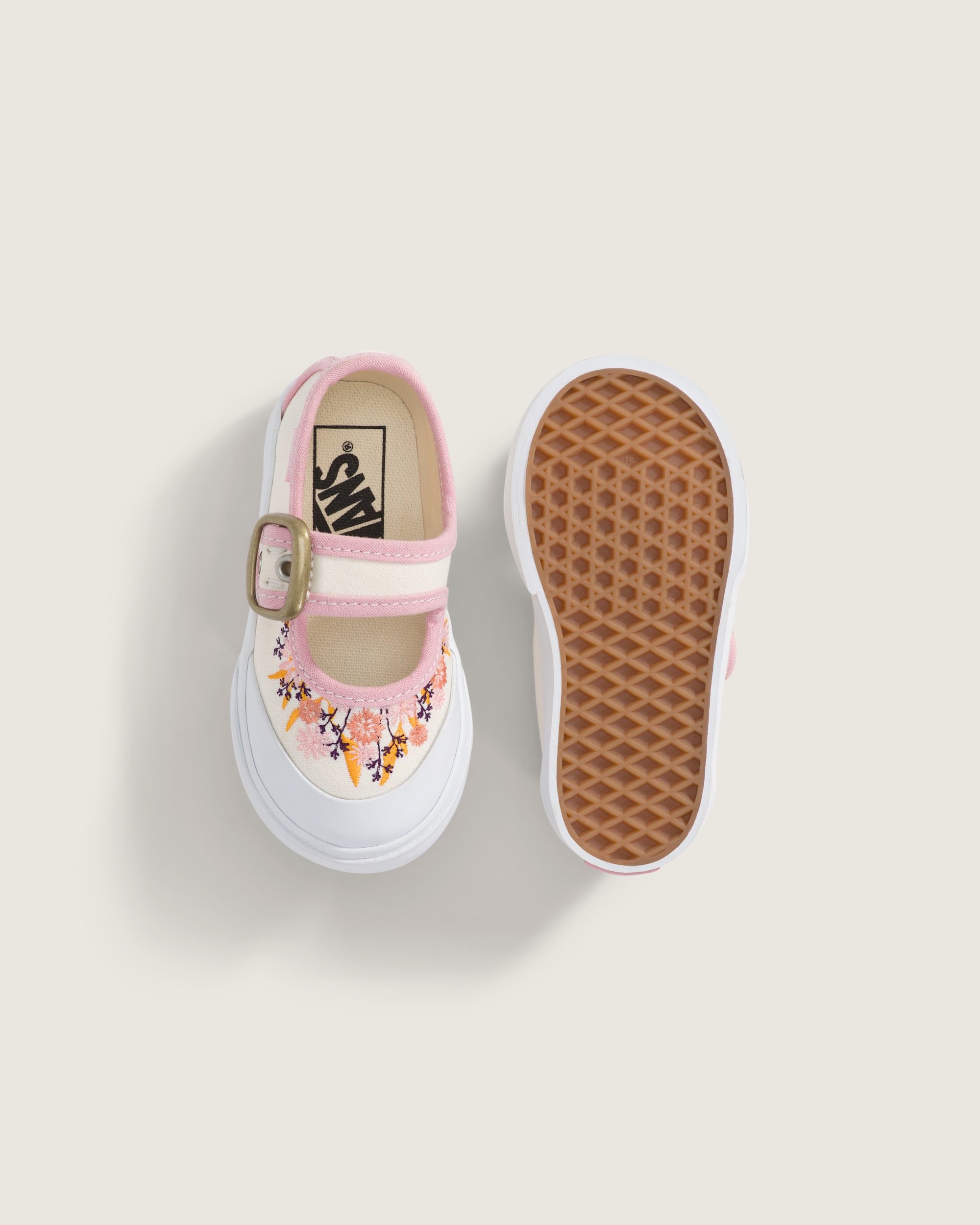 Toddler Mary Jane Shoe VANS Marshmallow White ALT2